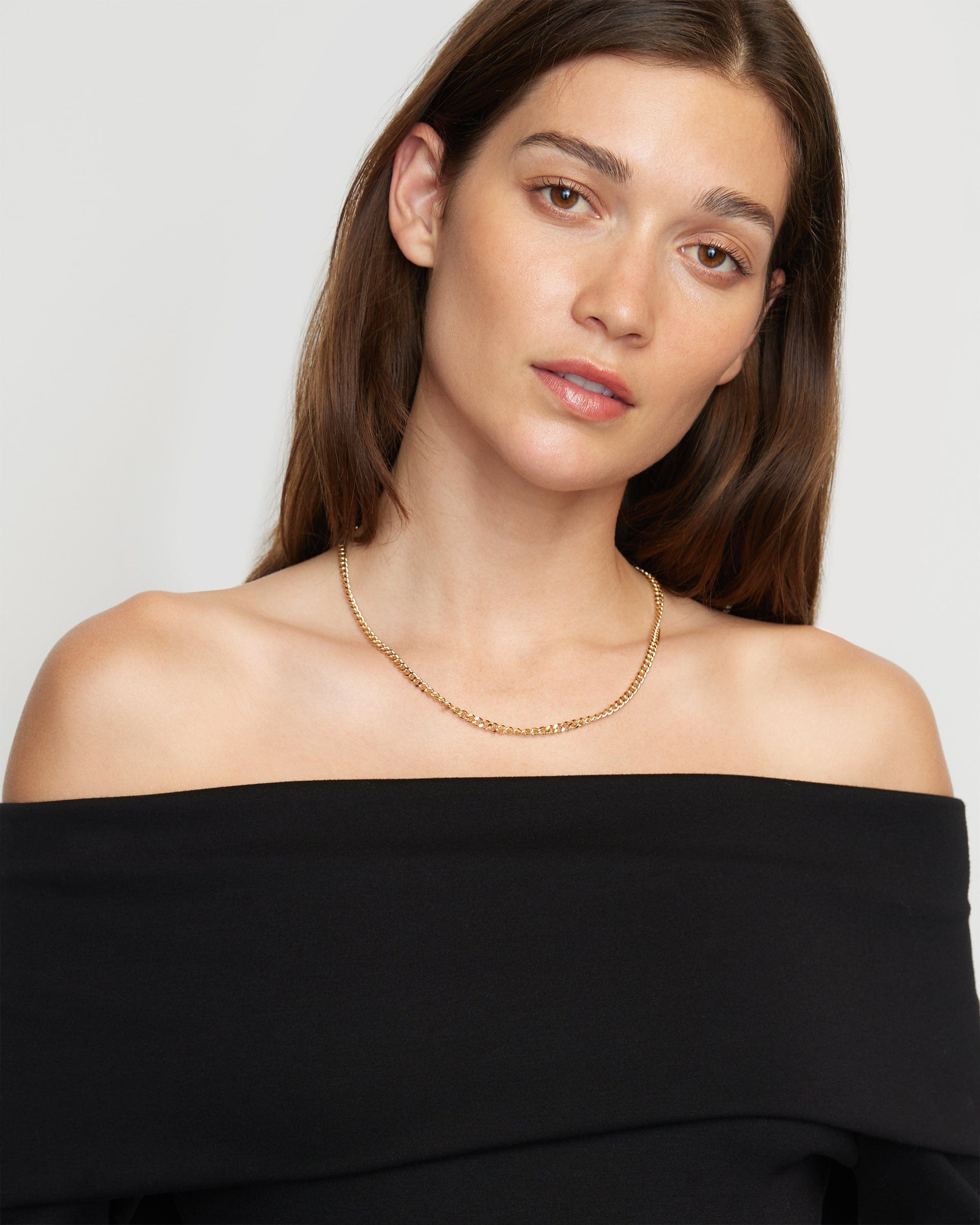 14K Gold Plated Chain Link Necklace Modern Citizen