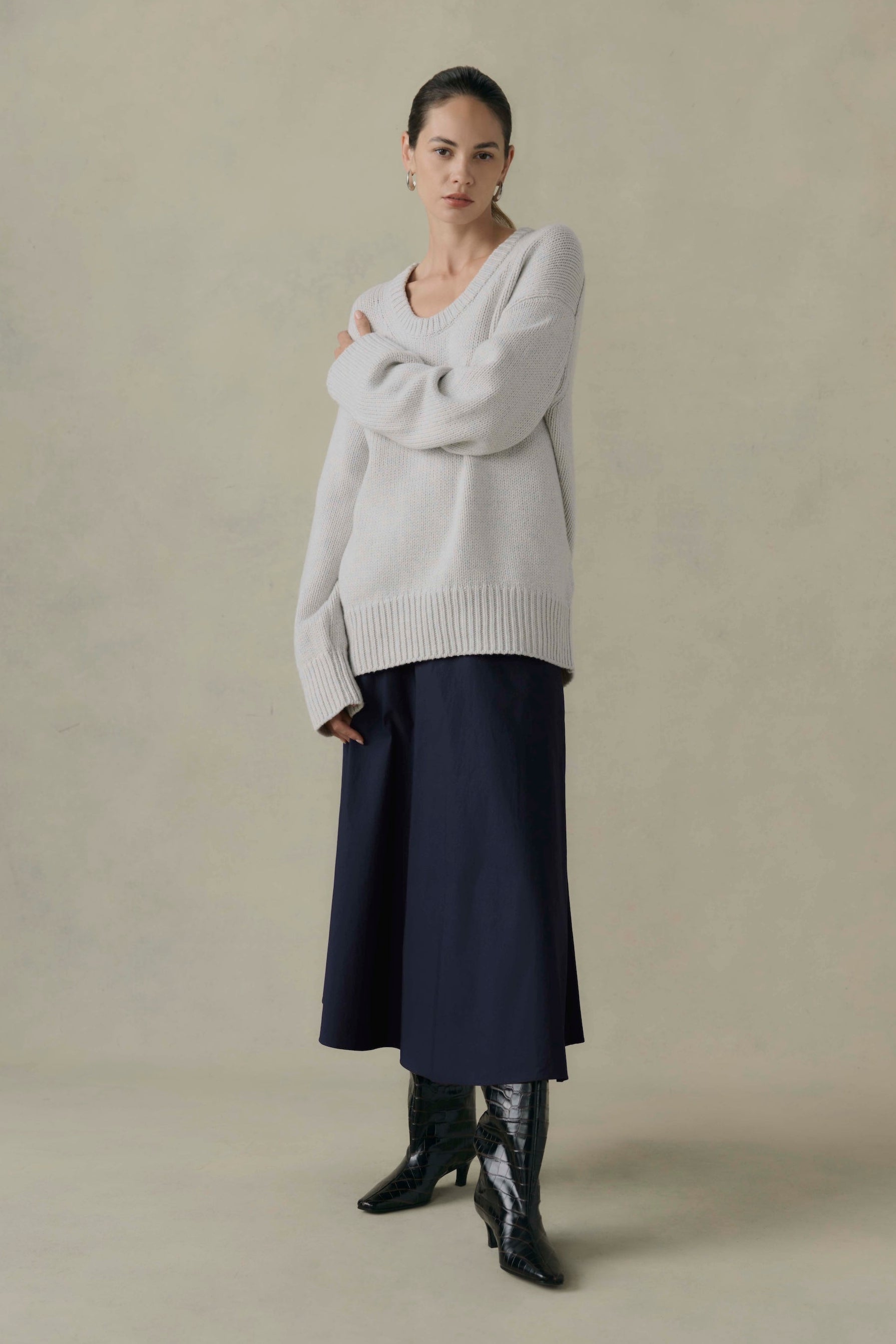 Archie Deep U-Neck Sweater