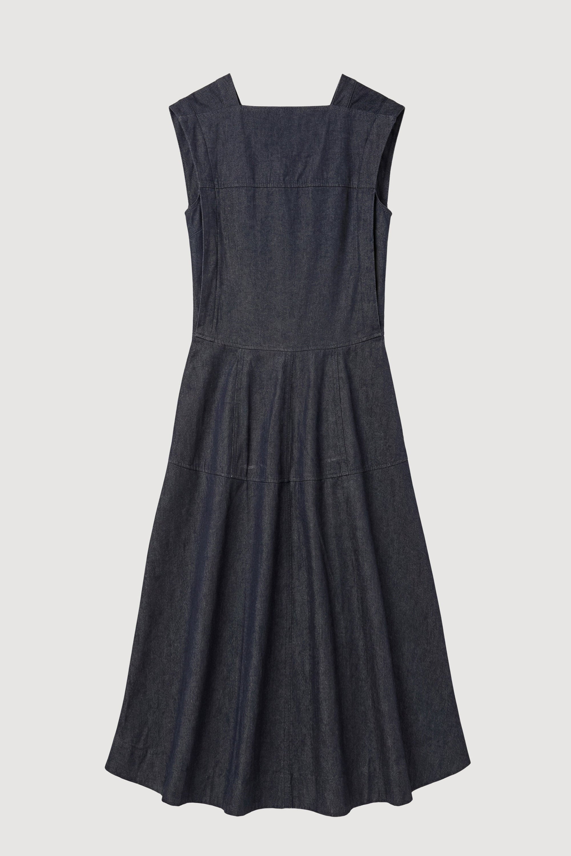 Holland Drop-Waist Denim Dress Dark Indigo / 1X Holland Drop-Waist Denim Dress Dark Indigo / 1X