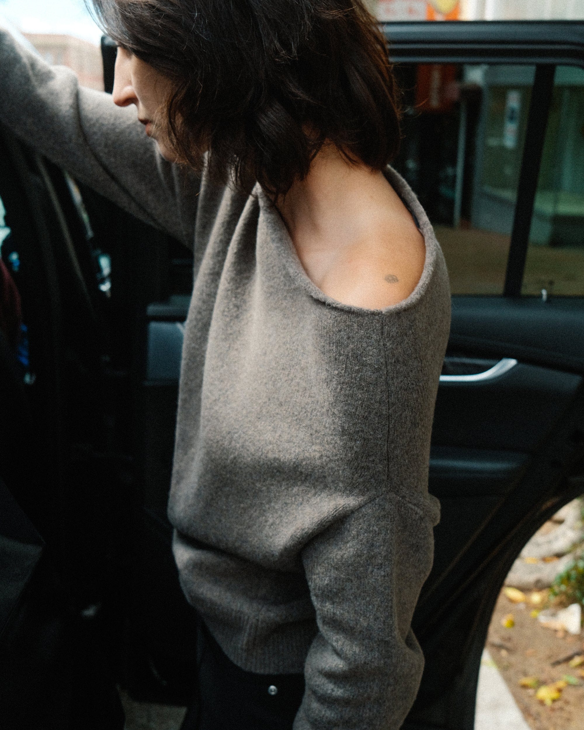 Iris Off Shoulder Sweater