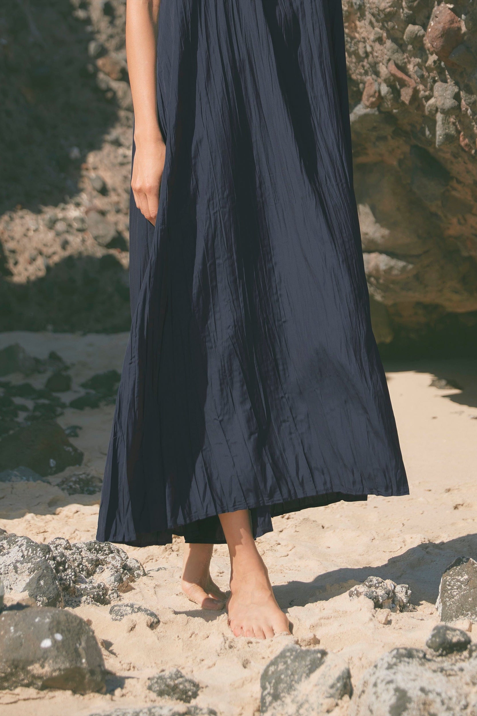 Solange Crinkled Maxi Dress Solange Crinkled Maxi Dress