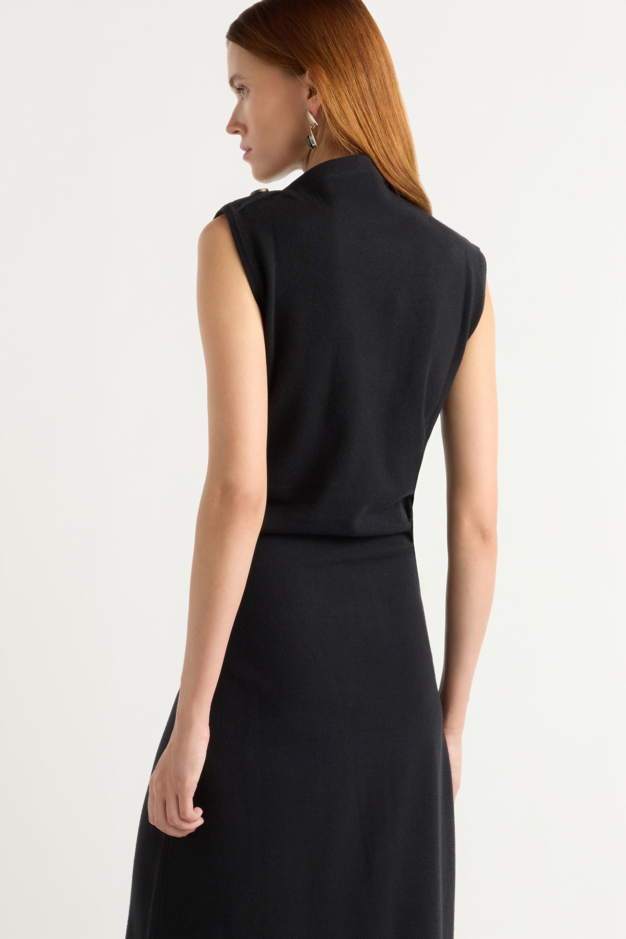 kahlia asymmetric cowl neck dress Abel Asymmetric-Neck Dress