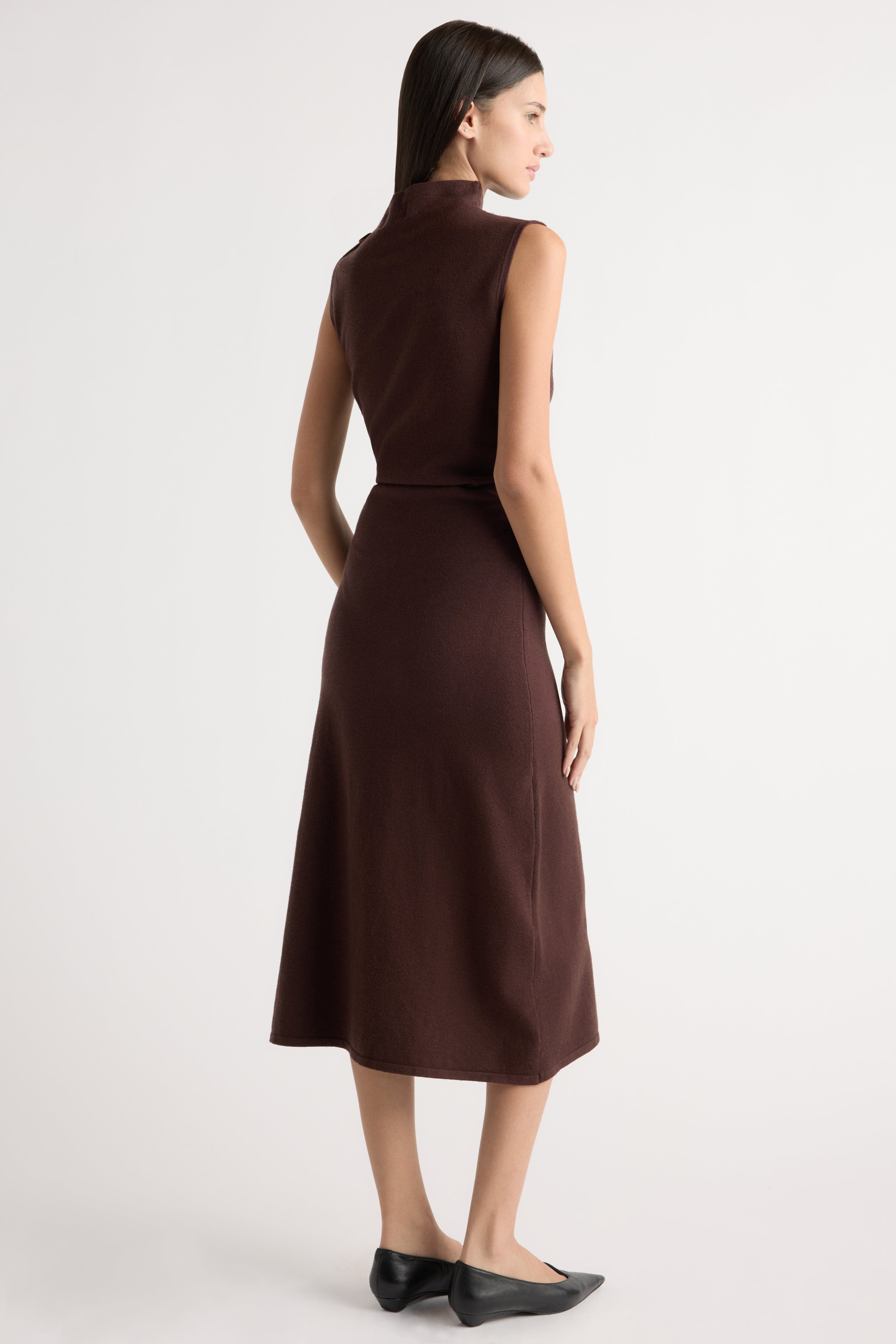 Abel Asymmetric-Neck Dress Abel Asymmetric-Neck Dress