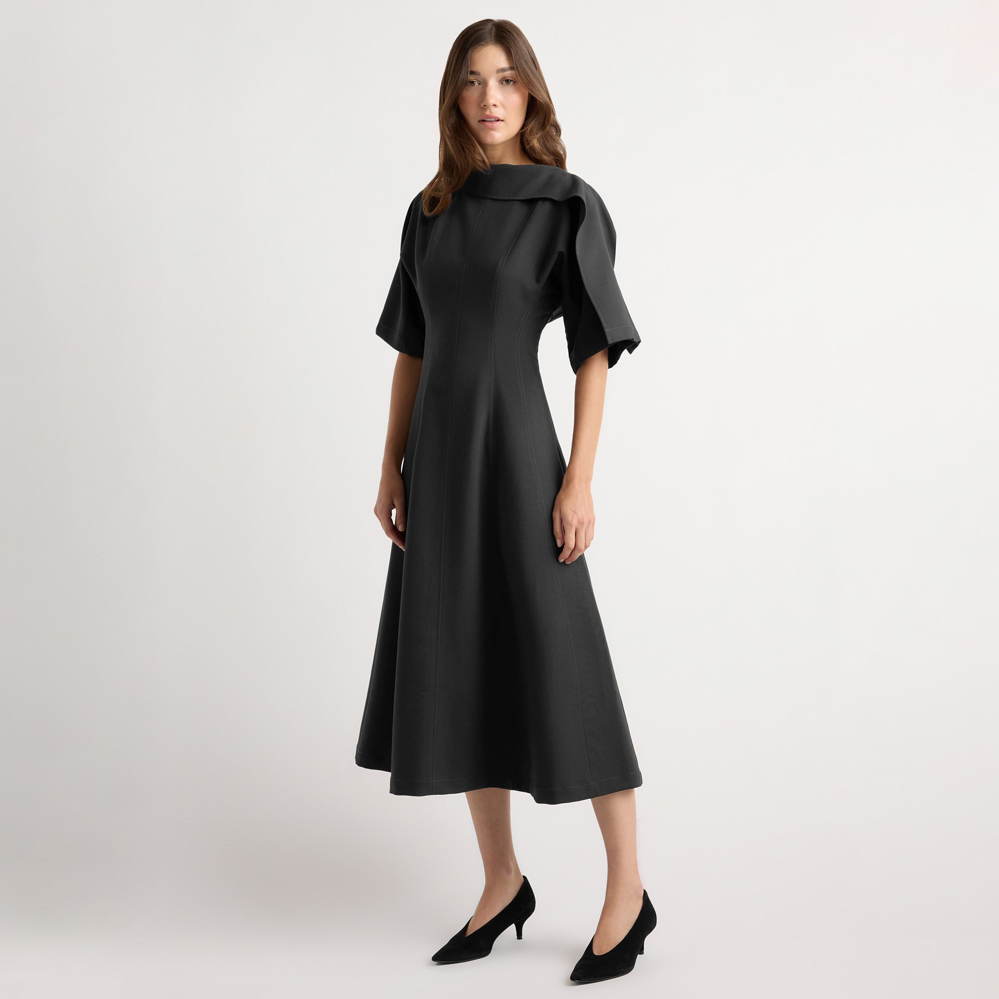 modern dress for ladies Nene L and individuality in one stunning piece Average length 45 Maxi Dress Modern Dress Design