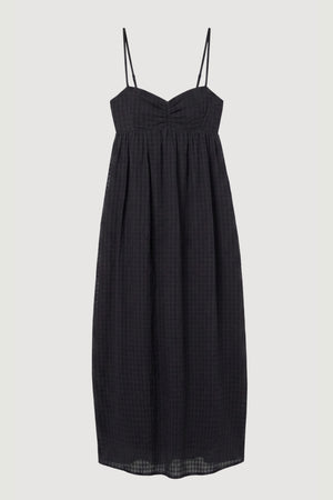Afrodita Sweetheart Gingham Maxi Dress