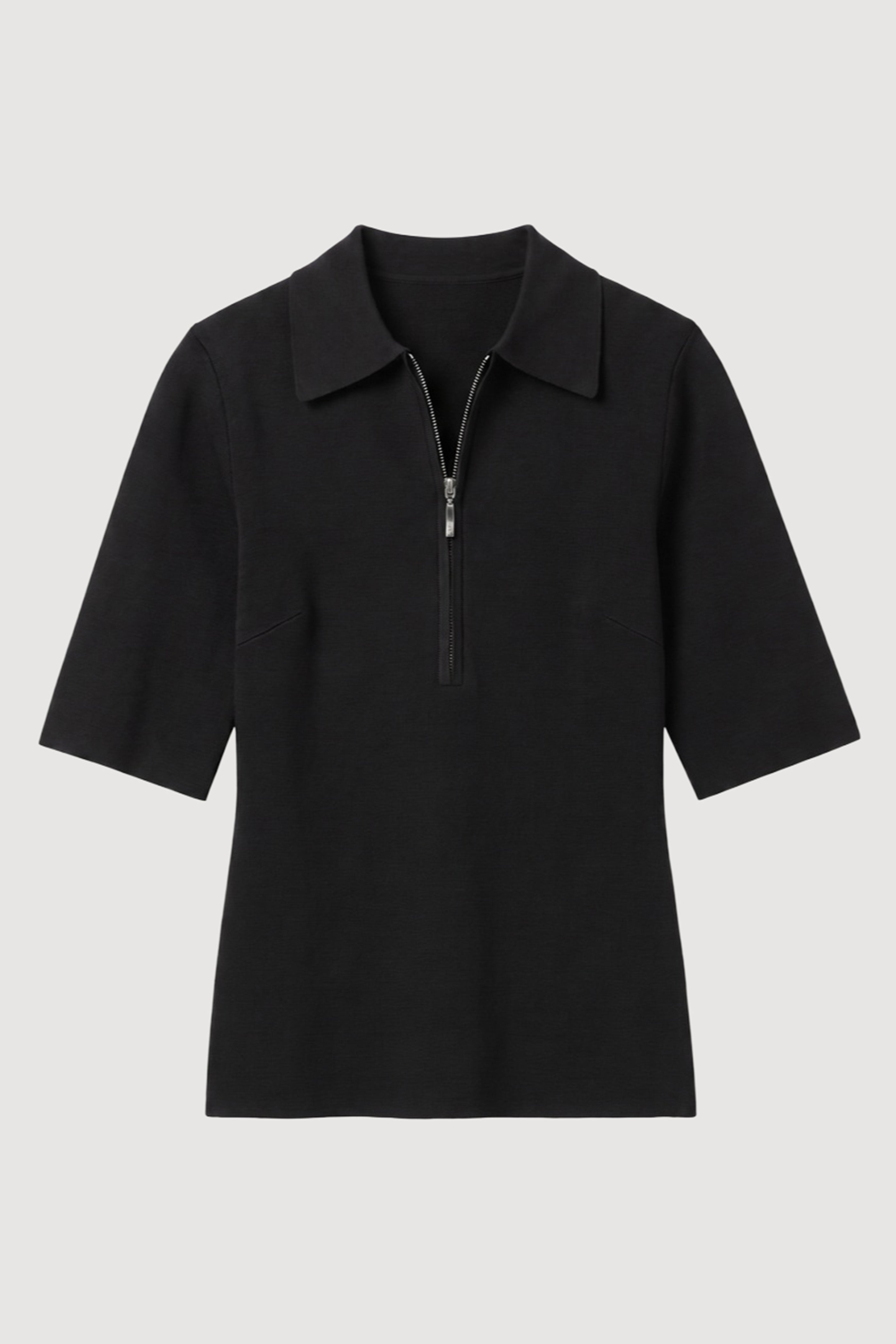 Alex Half-Zip Tunic Sweater Top