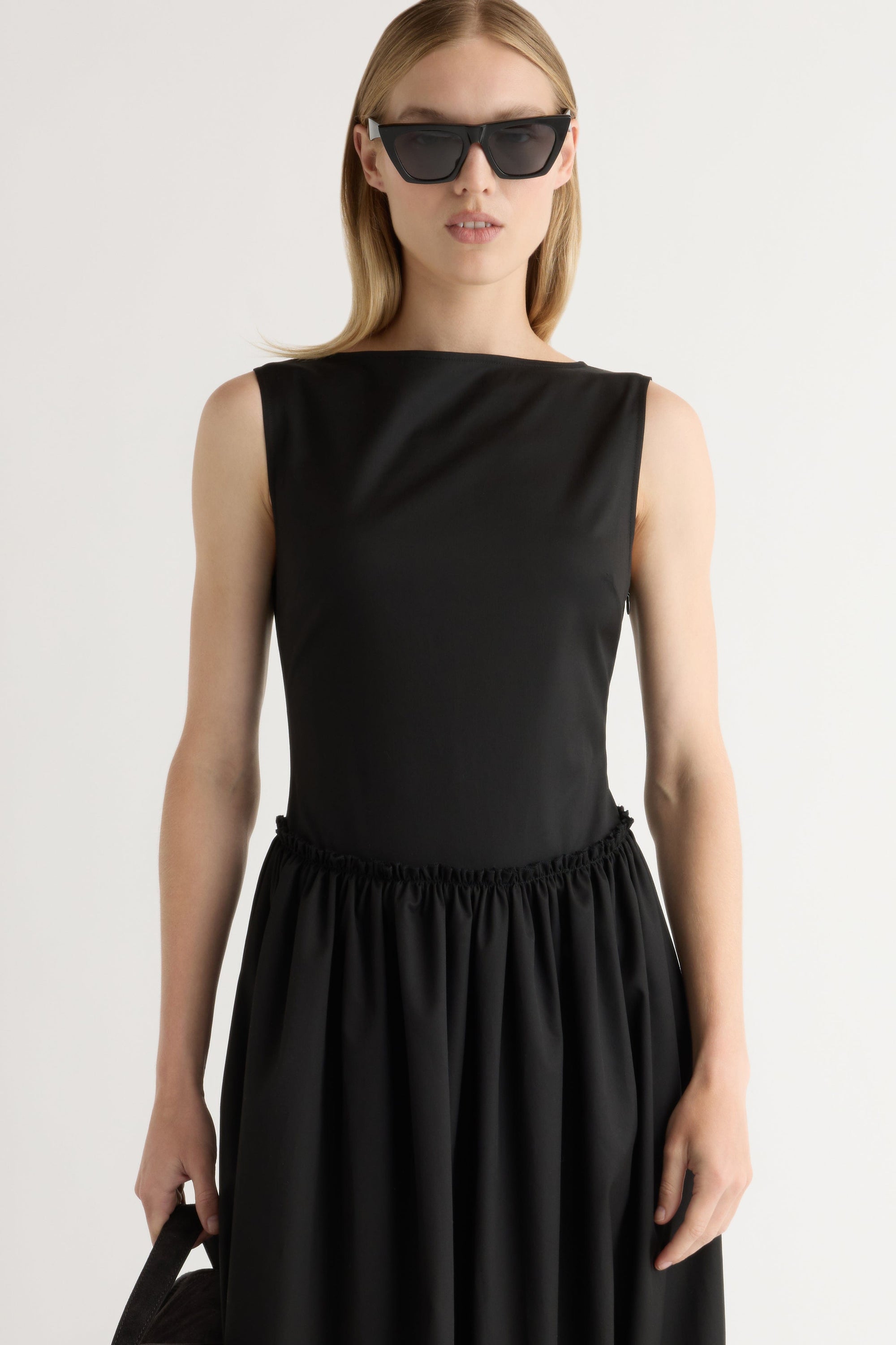 Ambretta Drop-Waist Bubble Dress