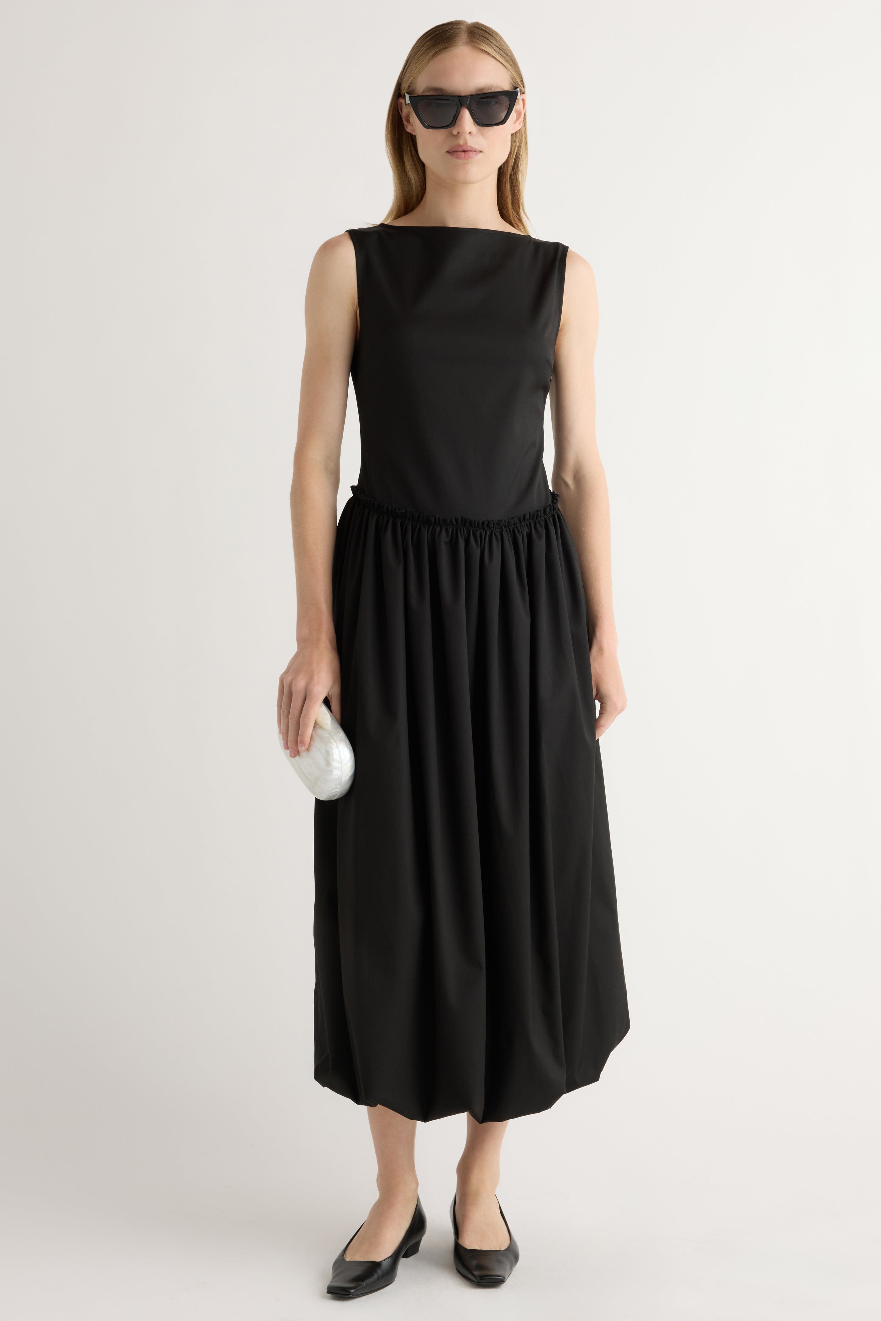 Ambretta Drop-Waist Bubble Dress