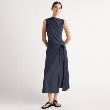modern citizen eden dress Modern Citizen Eden Sleeveless Tie-Front Dress