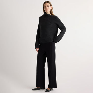 Marije | Anh Wide-Leg Ponte Stretch Pant (Regular) in Size Small