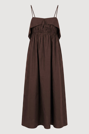 Astrid Organic Cotton Foldover Dress