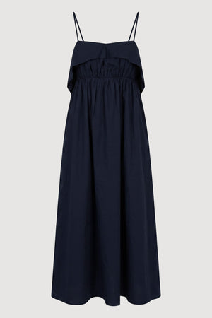 Astrid Organic Cotton Foldover Dress