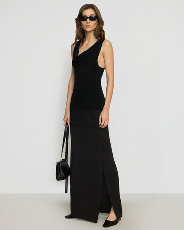 Renée | Augusta Tiered Maxi Skirt in Size Small