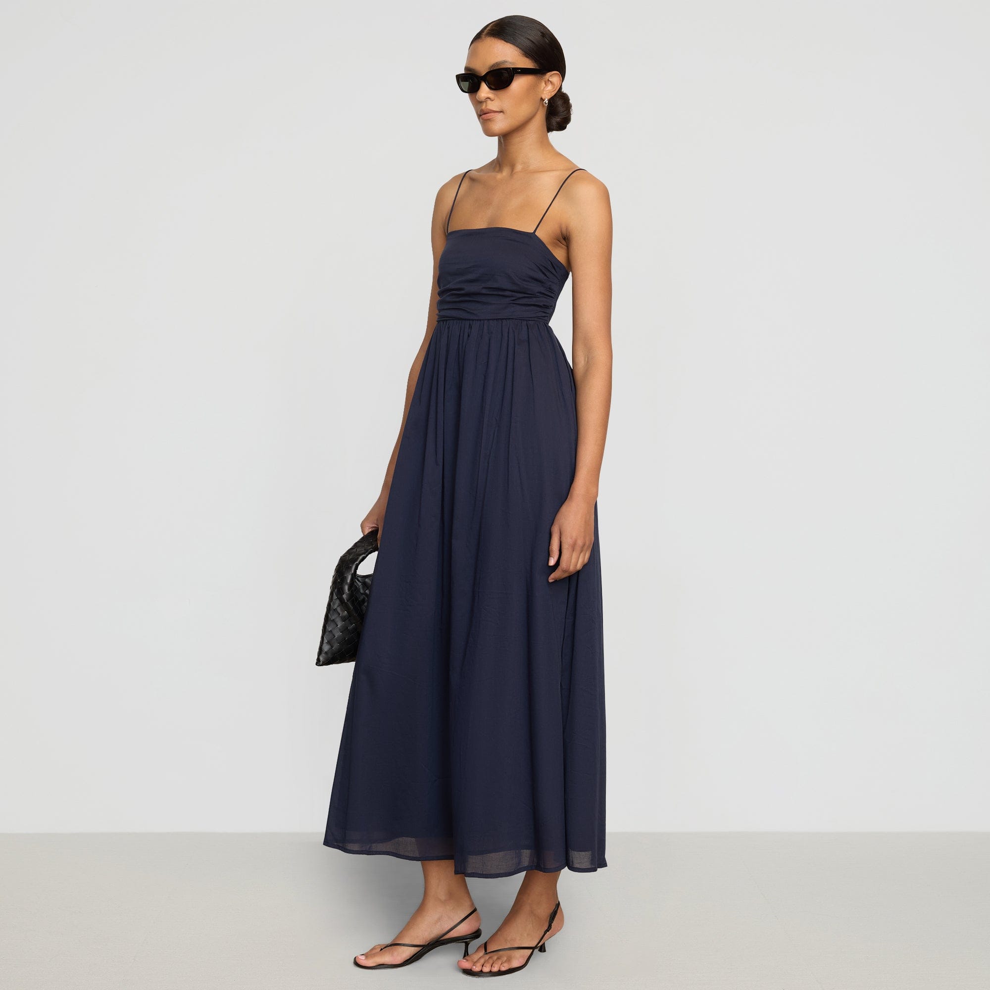 ◆Since Then◆ Aurora strap long dress 525 America Aurora: A-Line Maxi Dress