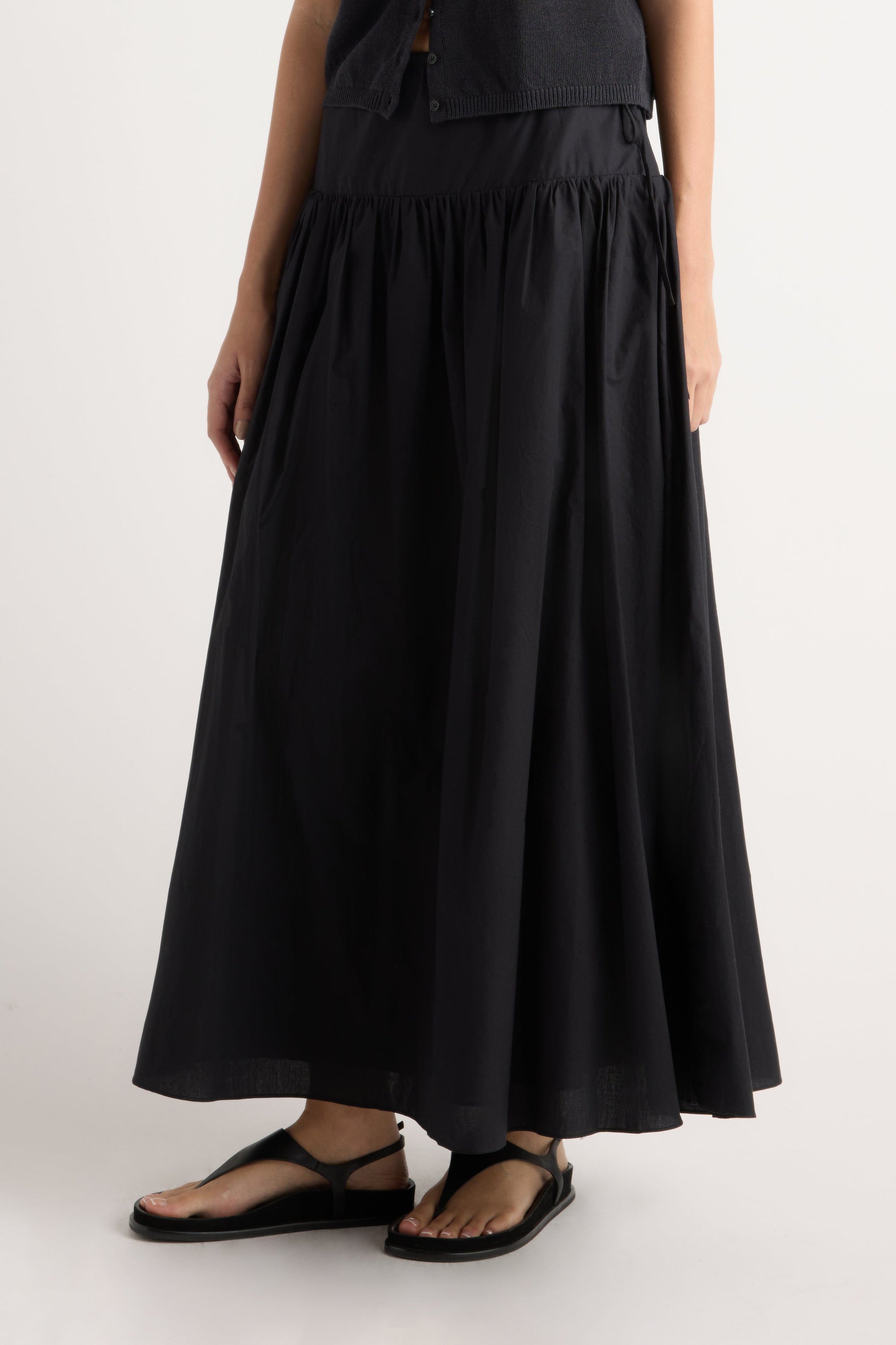 sachin and babi light blue dress Jacinda Drop Waist Maxi Dress