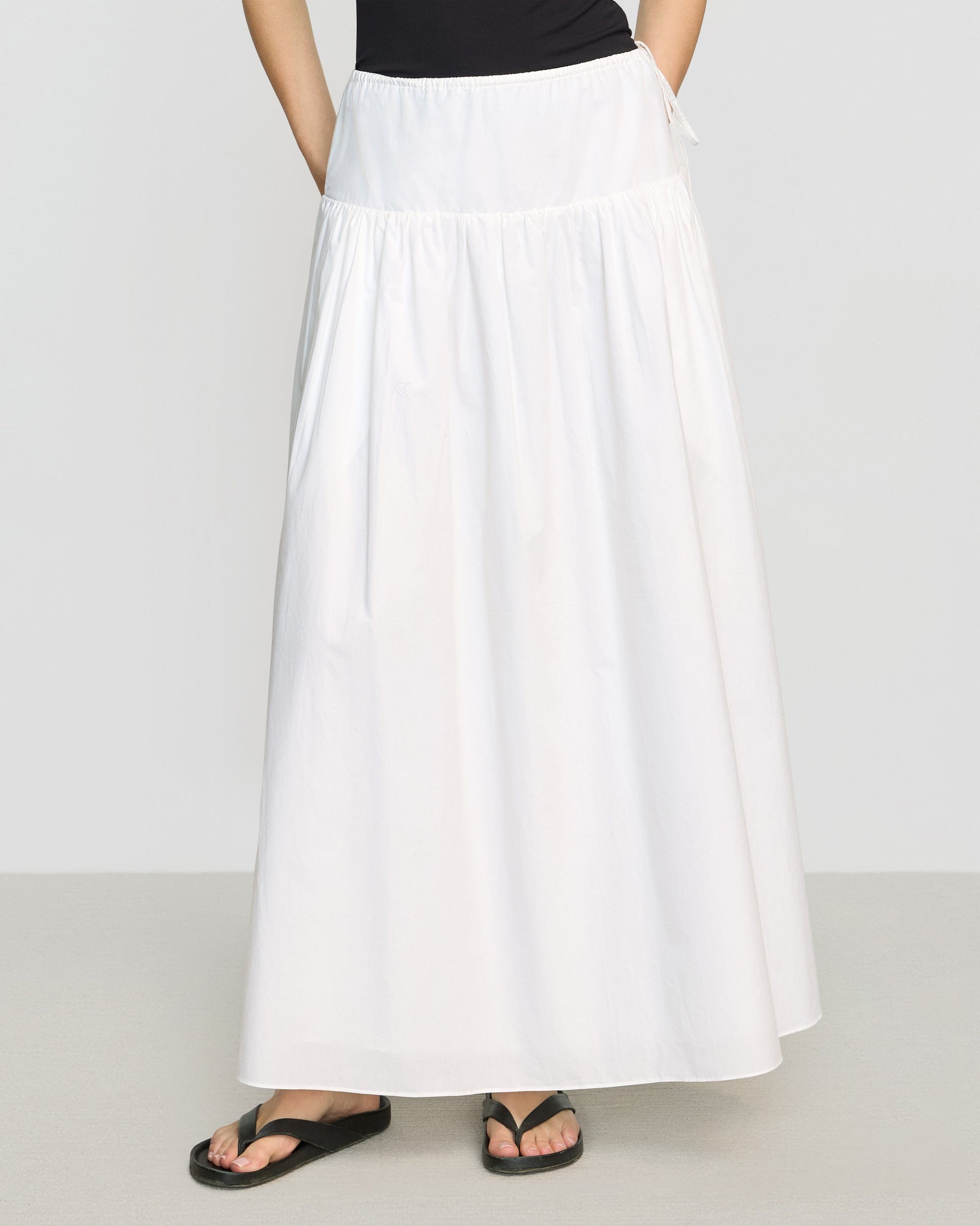 Bao Organic Cotton Drop-Waist Skirt