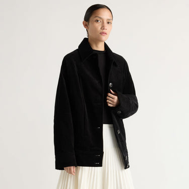 Charlotte | Barry Corduroy Button Jacket in Size Small