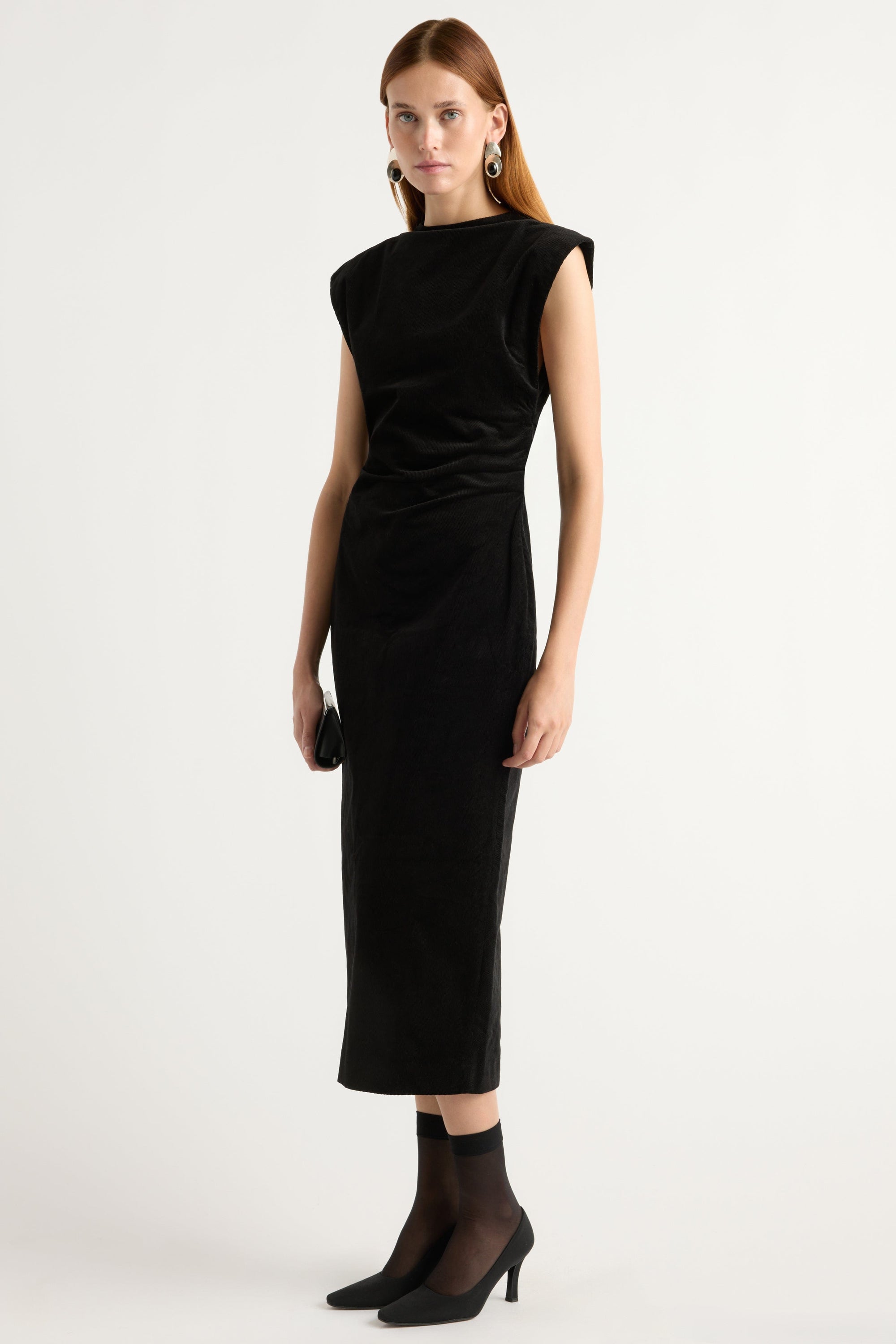 structured dress black Bella Dress Black – Port de Bras main image 0