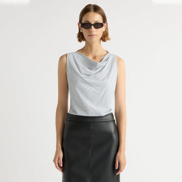 Mali | Carissa Cowl-Neck Tank in Size Small