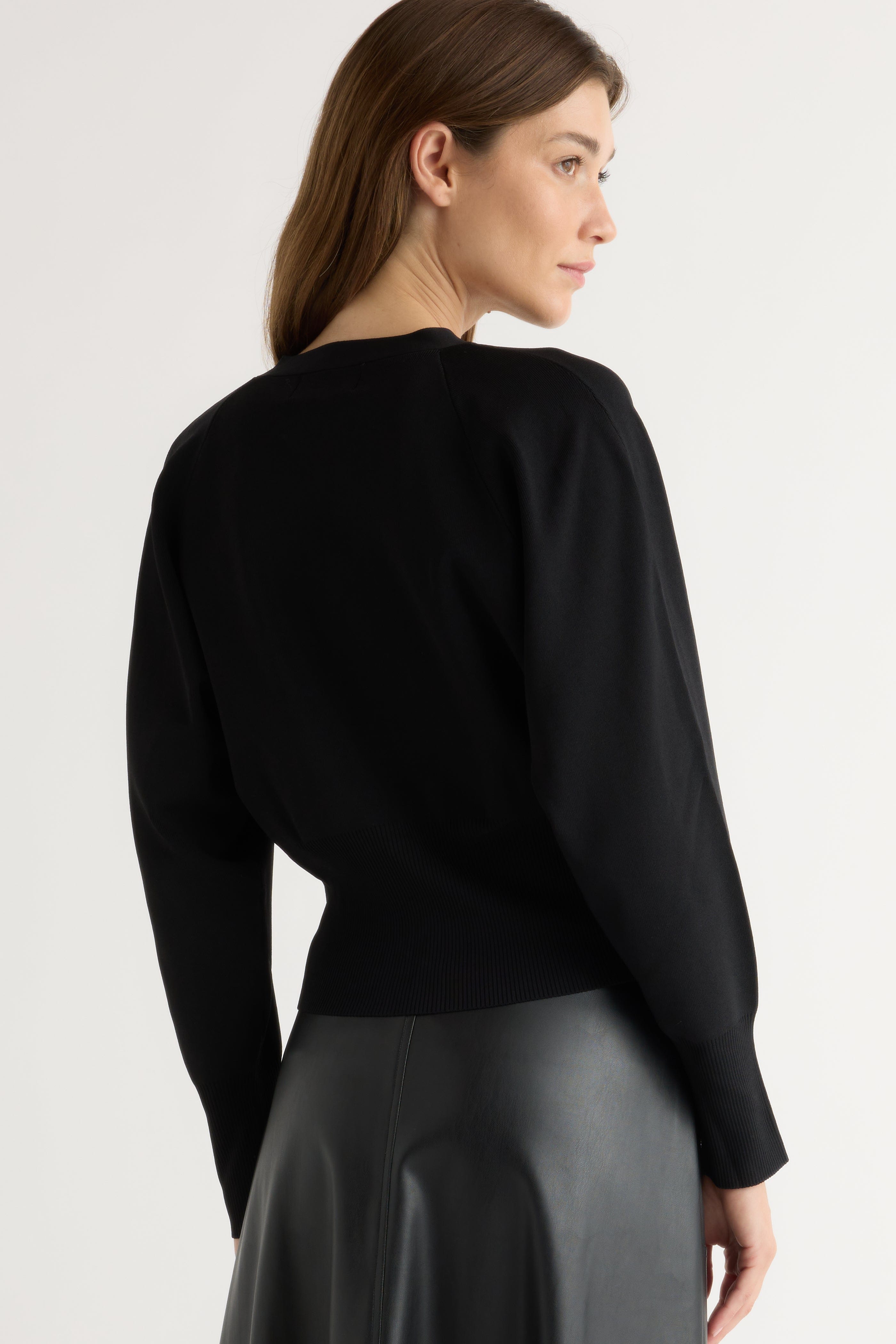 Carson Button-Front Cardigan