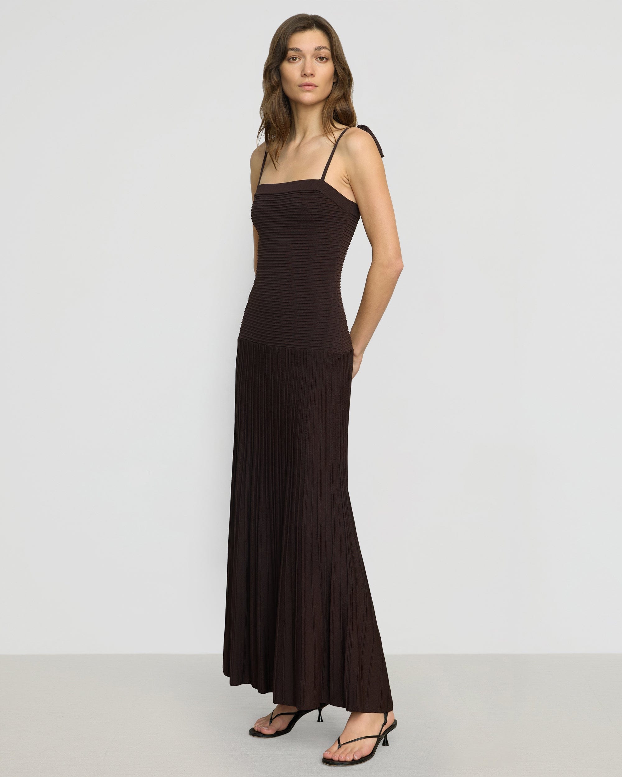 Chan Ottoman-Knit Dress