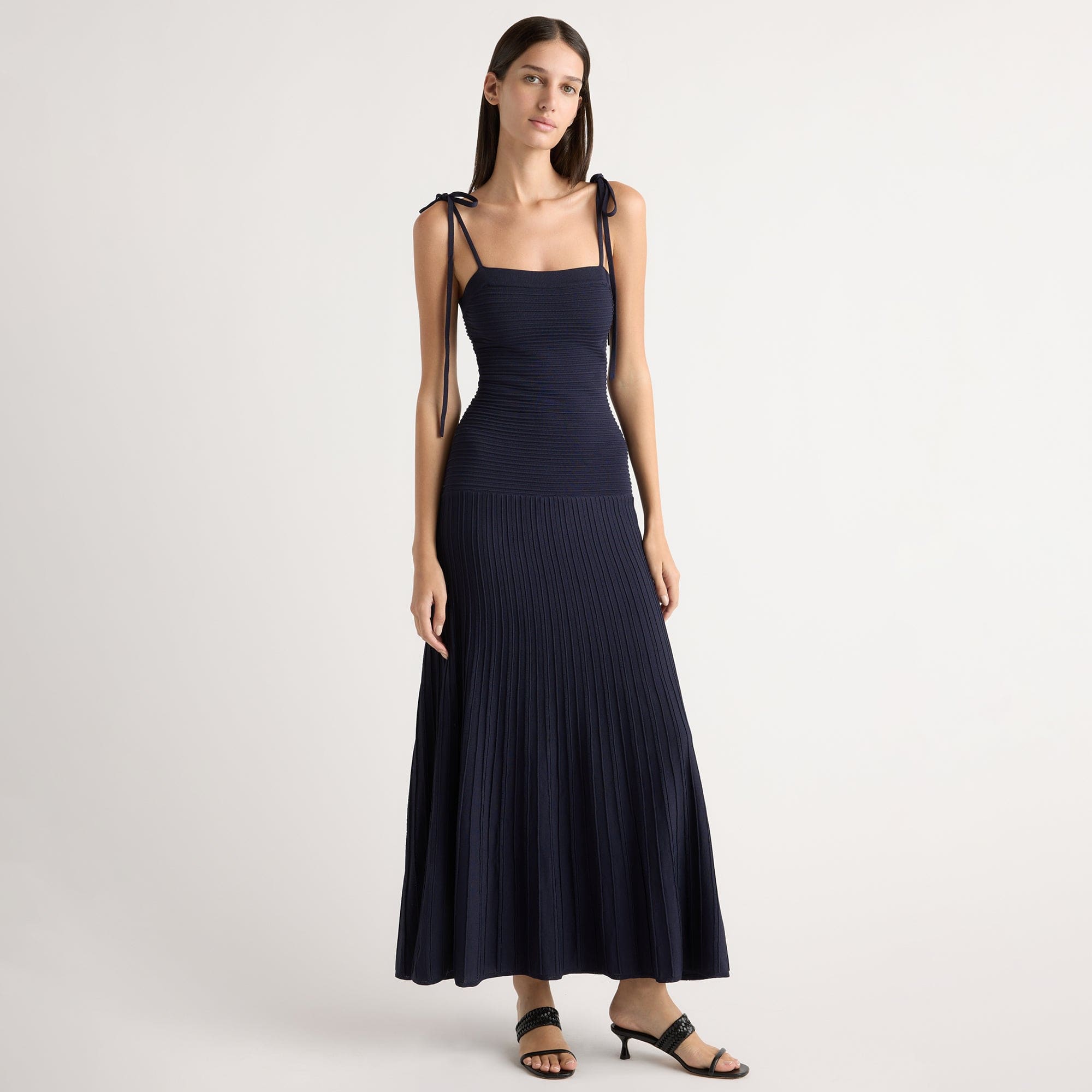 Chan Ottoman-Knit Dress