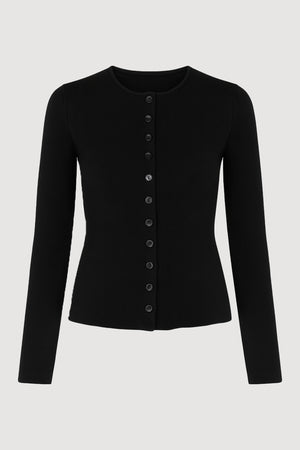 Charla Button Milano-Stitch Sweater