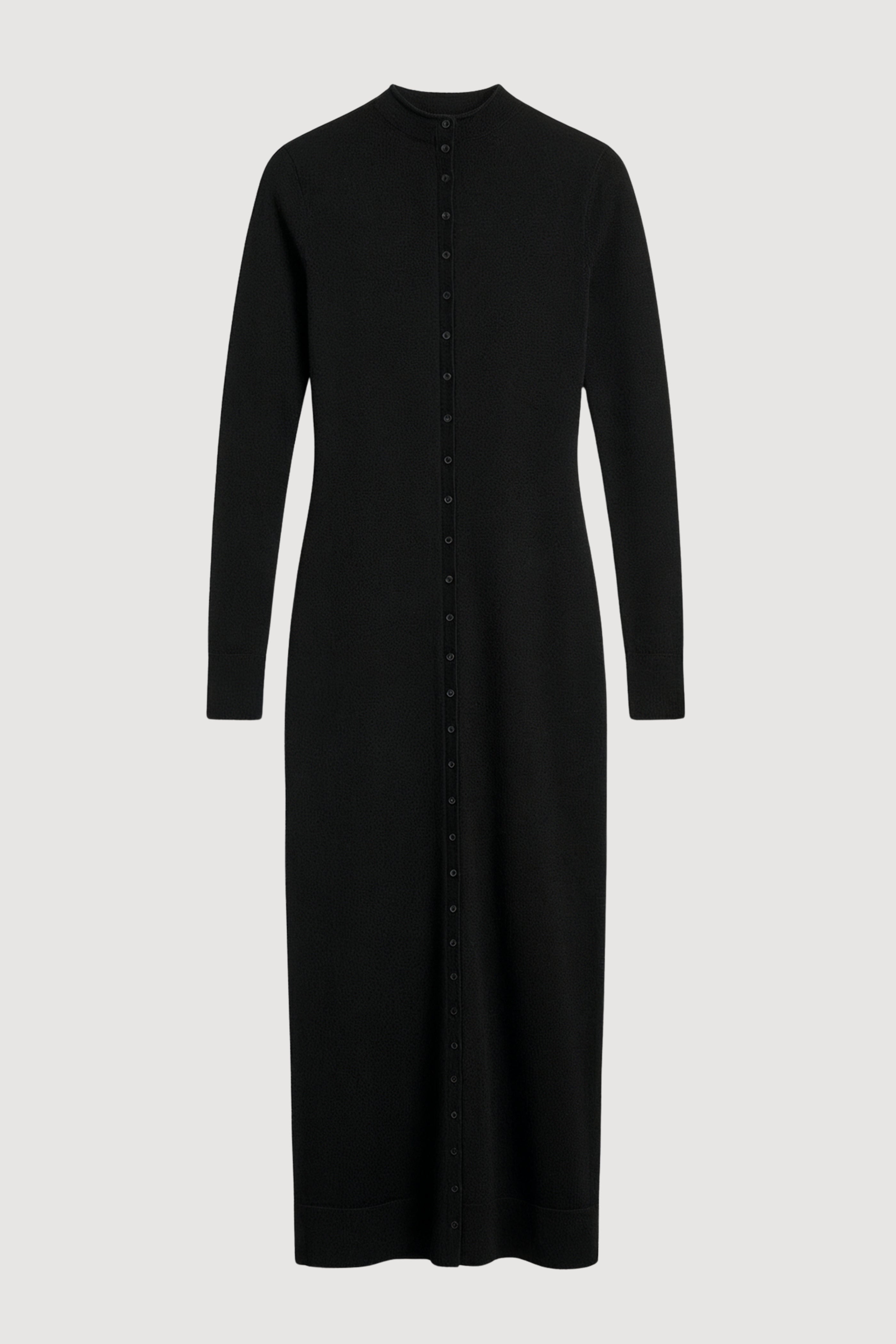 Charu Wool Button Maxi Dress Charu Wool Button Maxi Dress