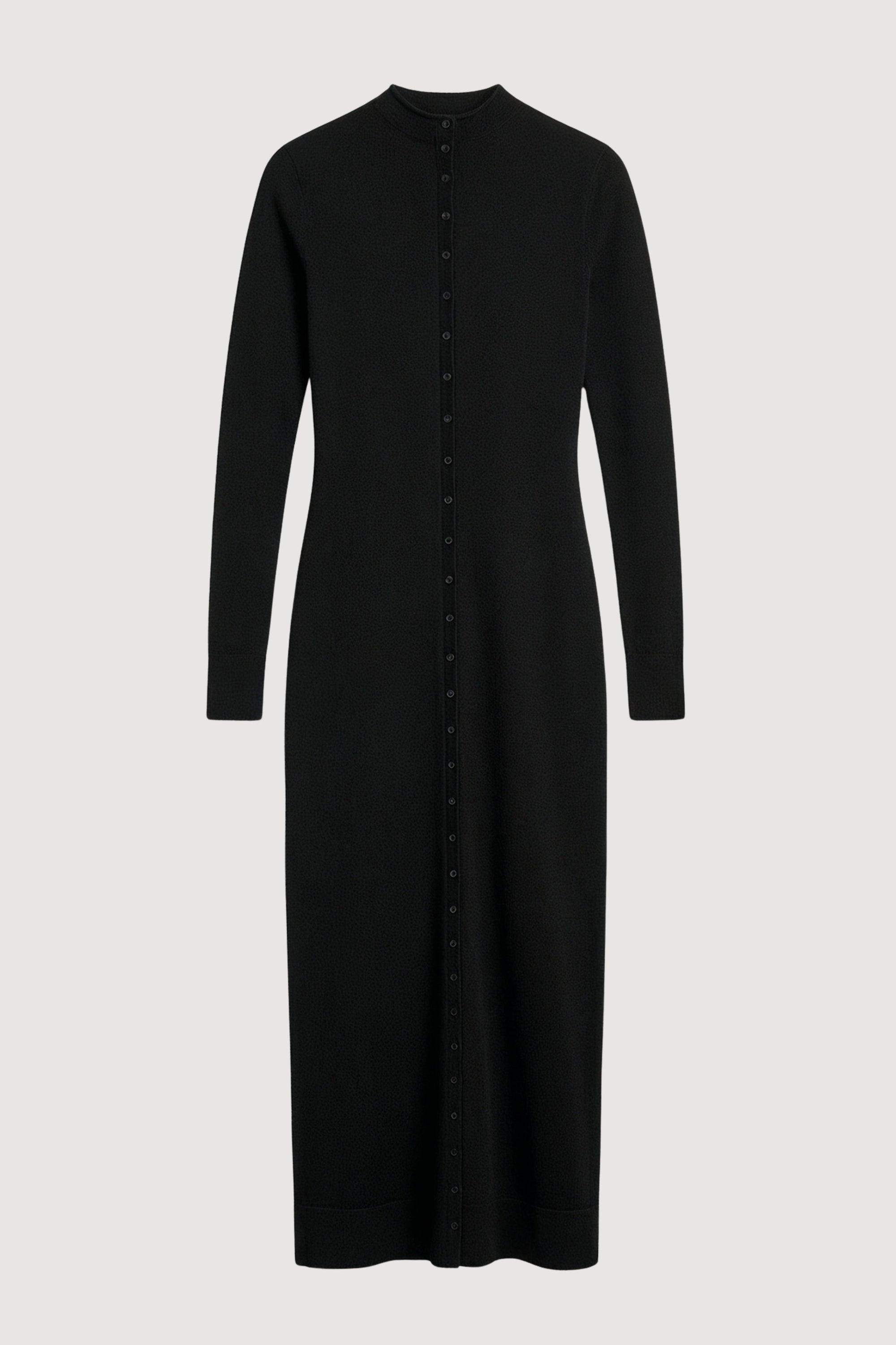 Charu Wool Button Maxi Dress