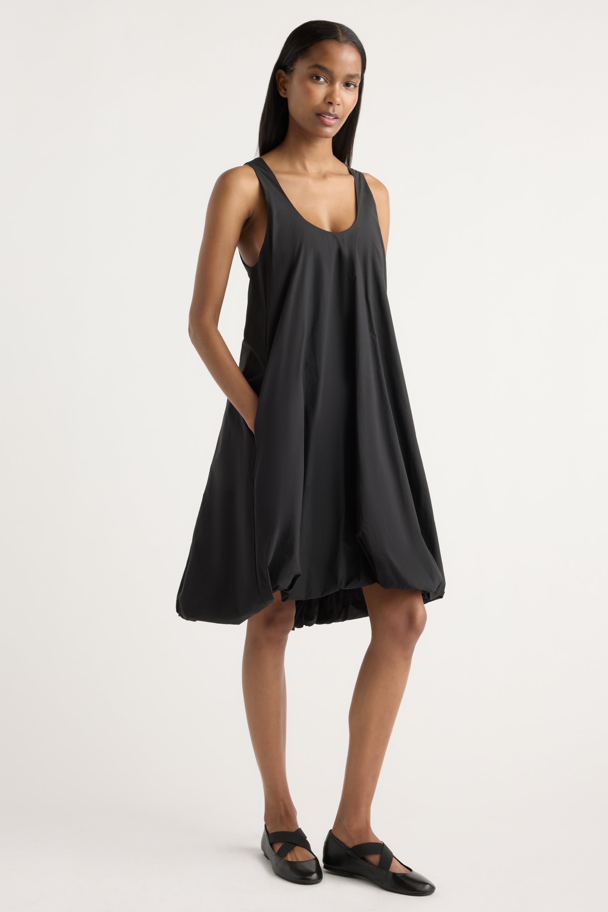 back out black dress Black Cut Out Maxi Dress main image 0