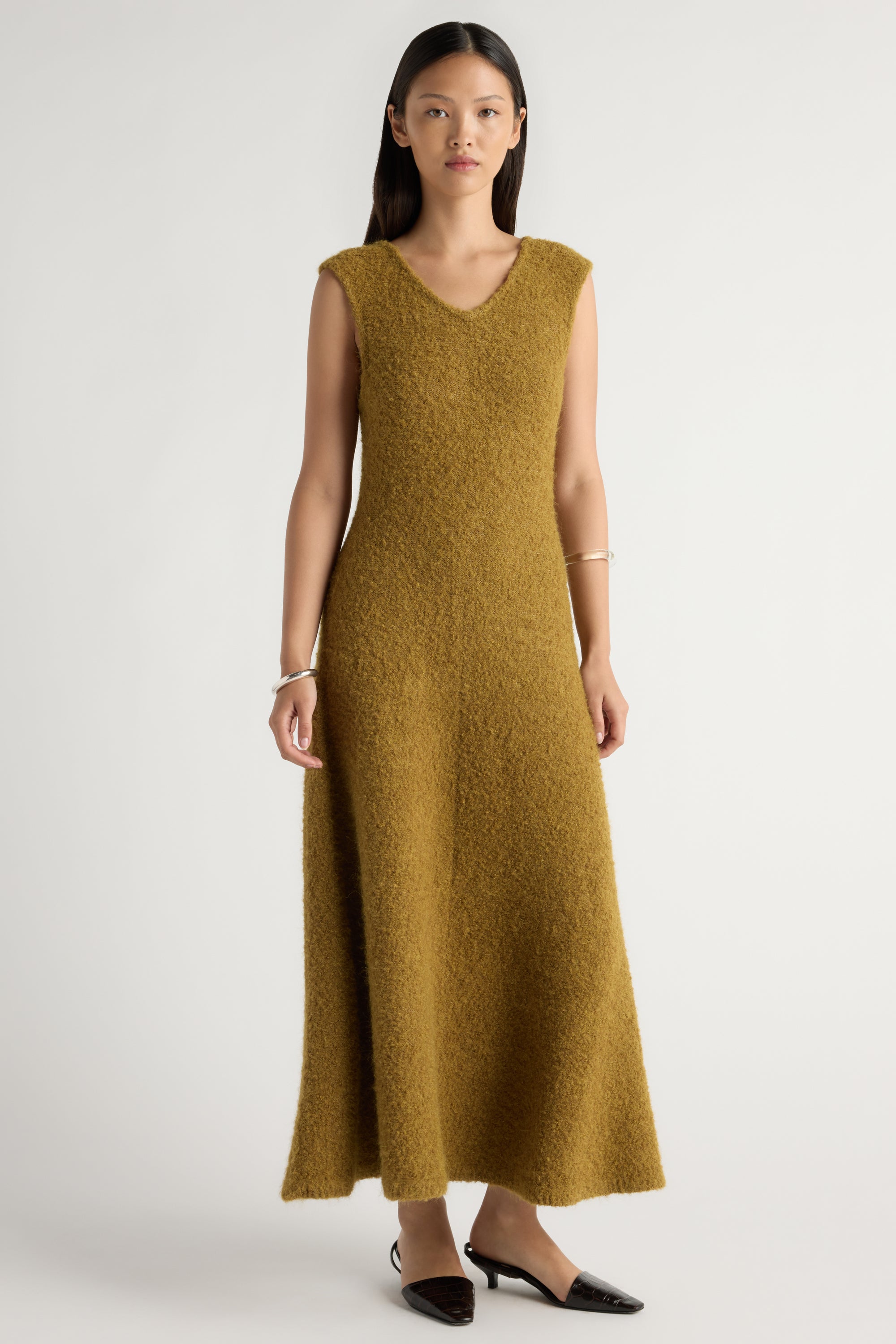 Delilah A-Line Sweater Dress