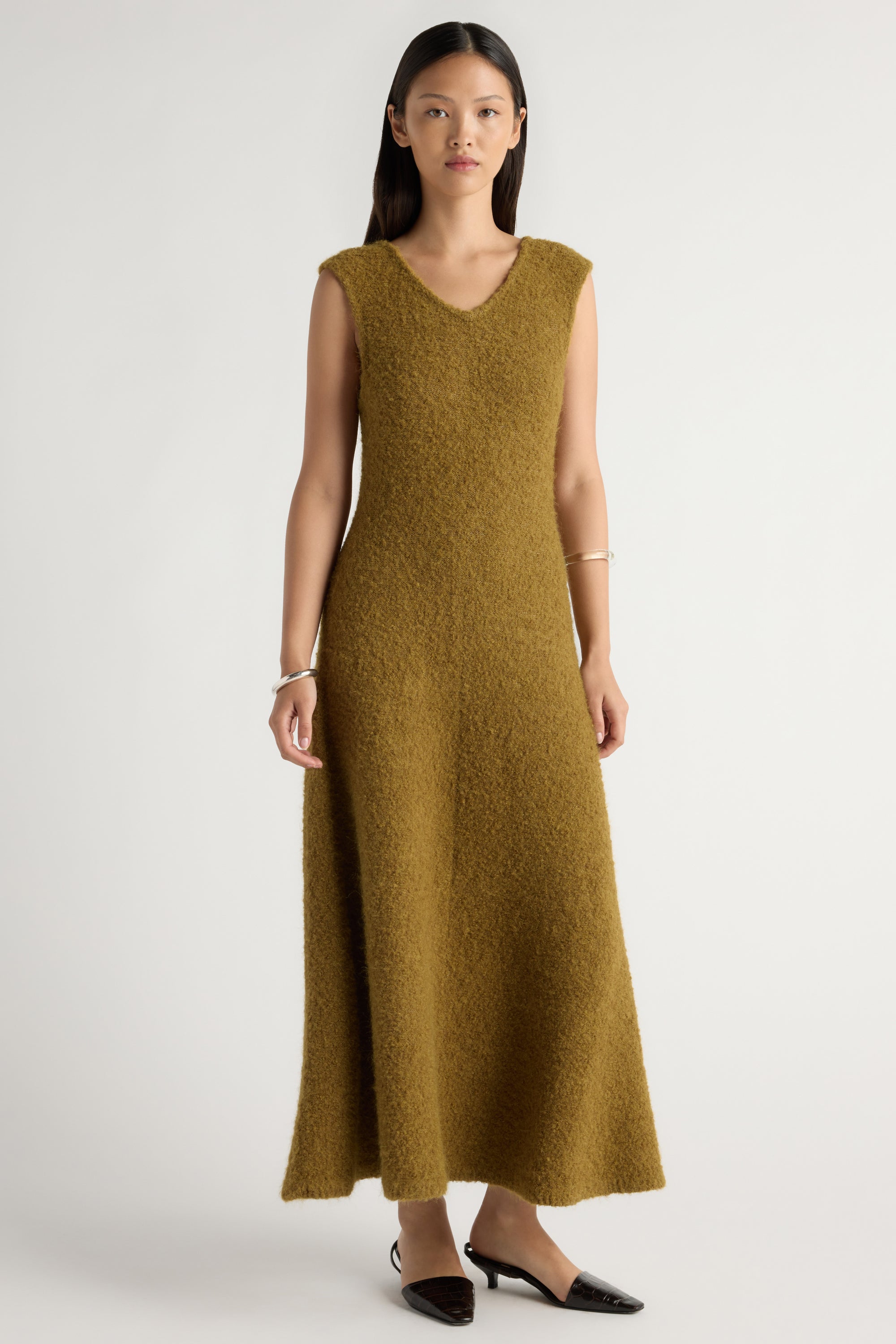 Delilah A-Line Sweater Dress