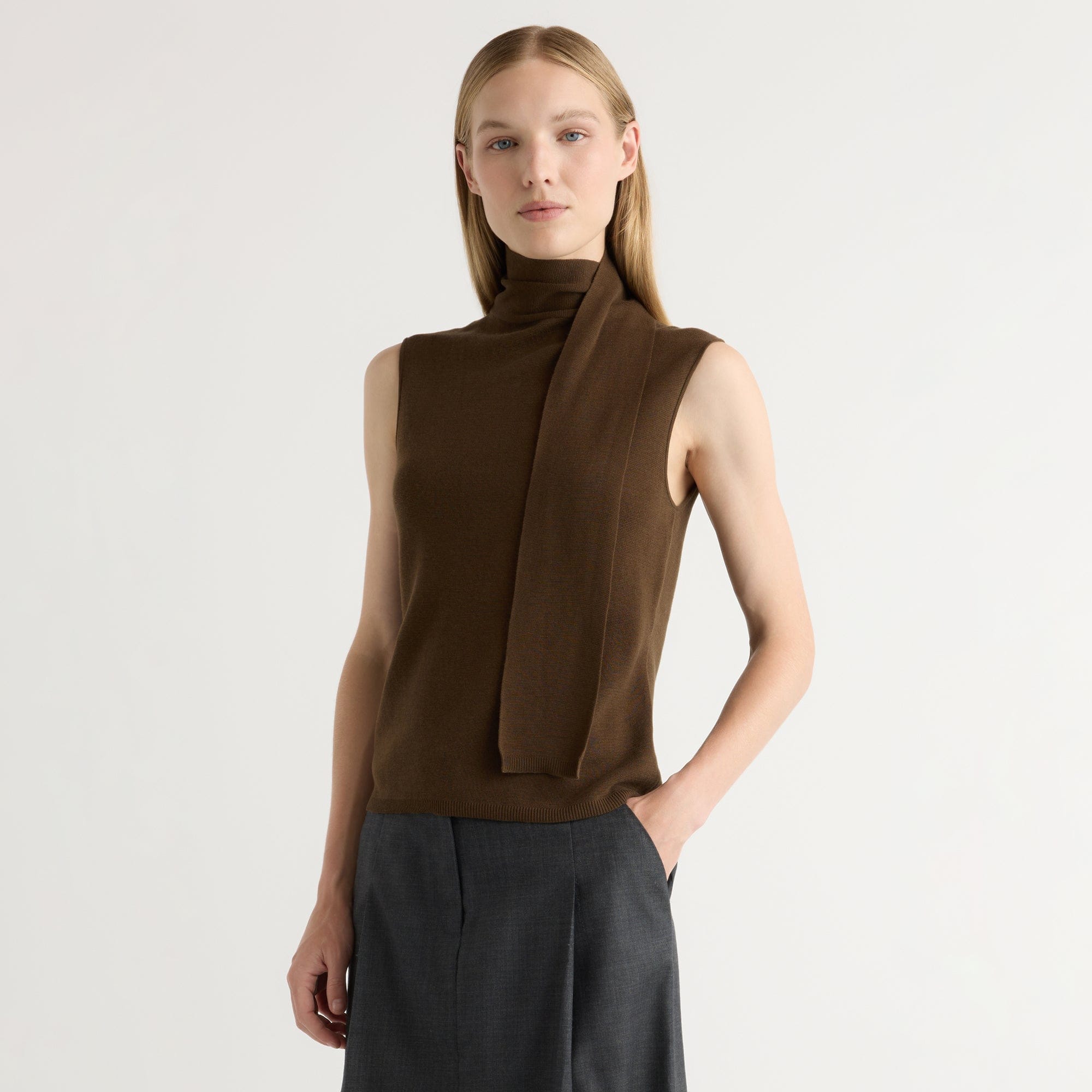 demi-scarf-neck-cotton-silk- demi-scarf-neck-cotton-silk-