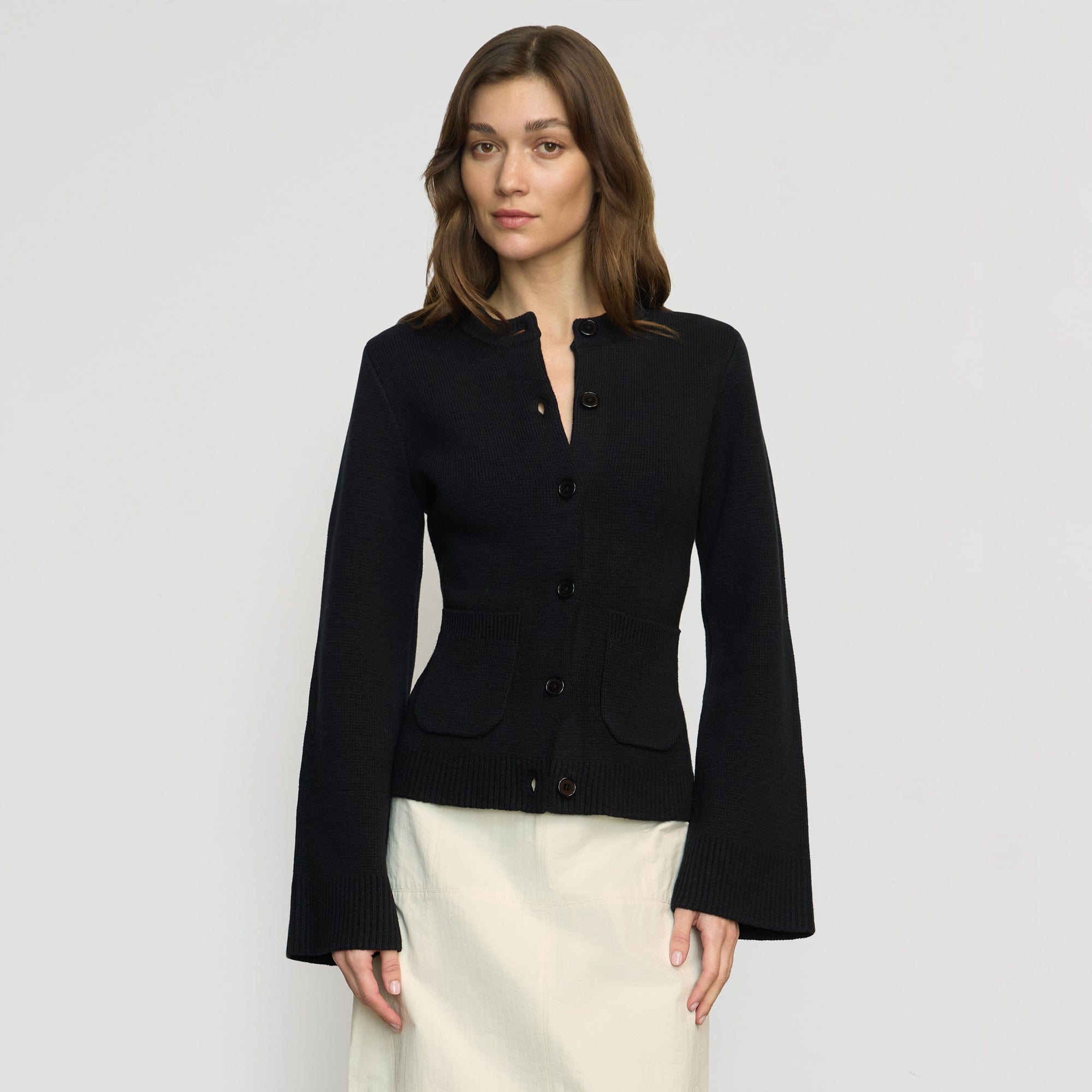 ennoy エンノイBUTTON CARDIGAN BLACK XL ennoy BUTTON CARDIGAN (BLACK) XL