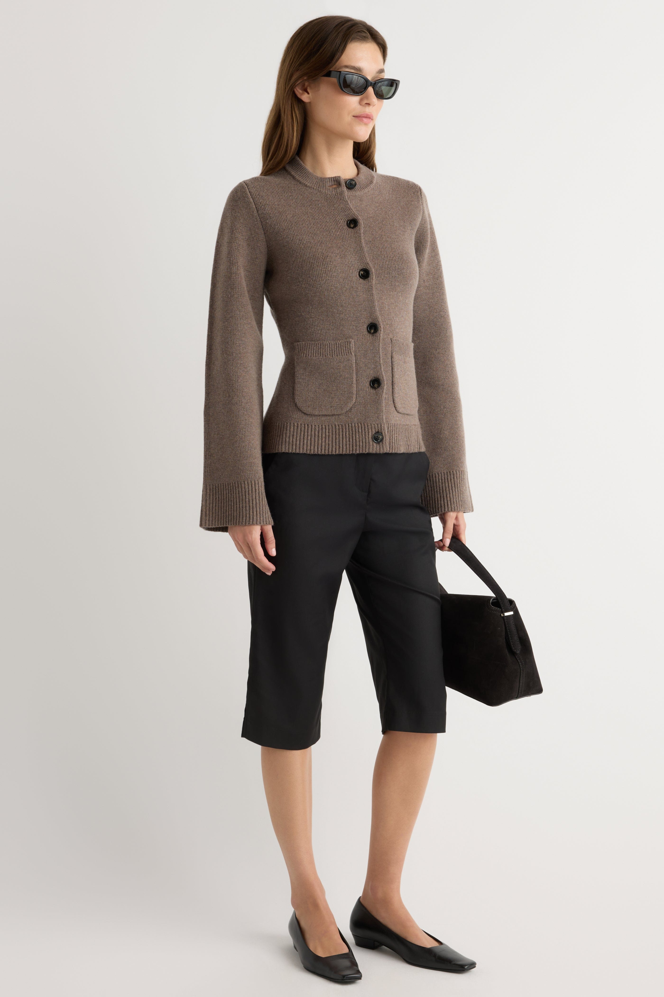 Eames Organic Cotton-Wool Cardigan