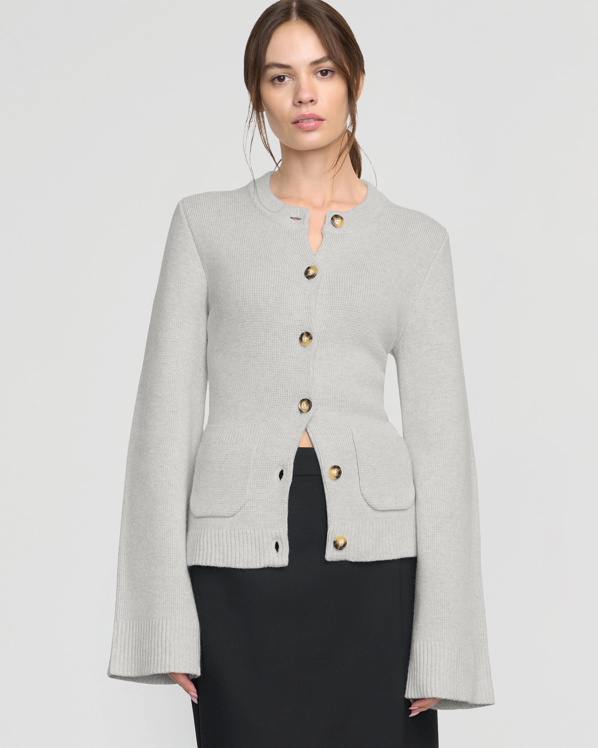H&M Knit Cardigan w/Gold Buttons Size XS | eBay