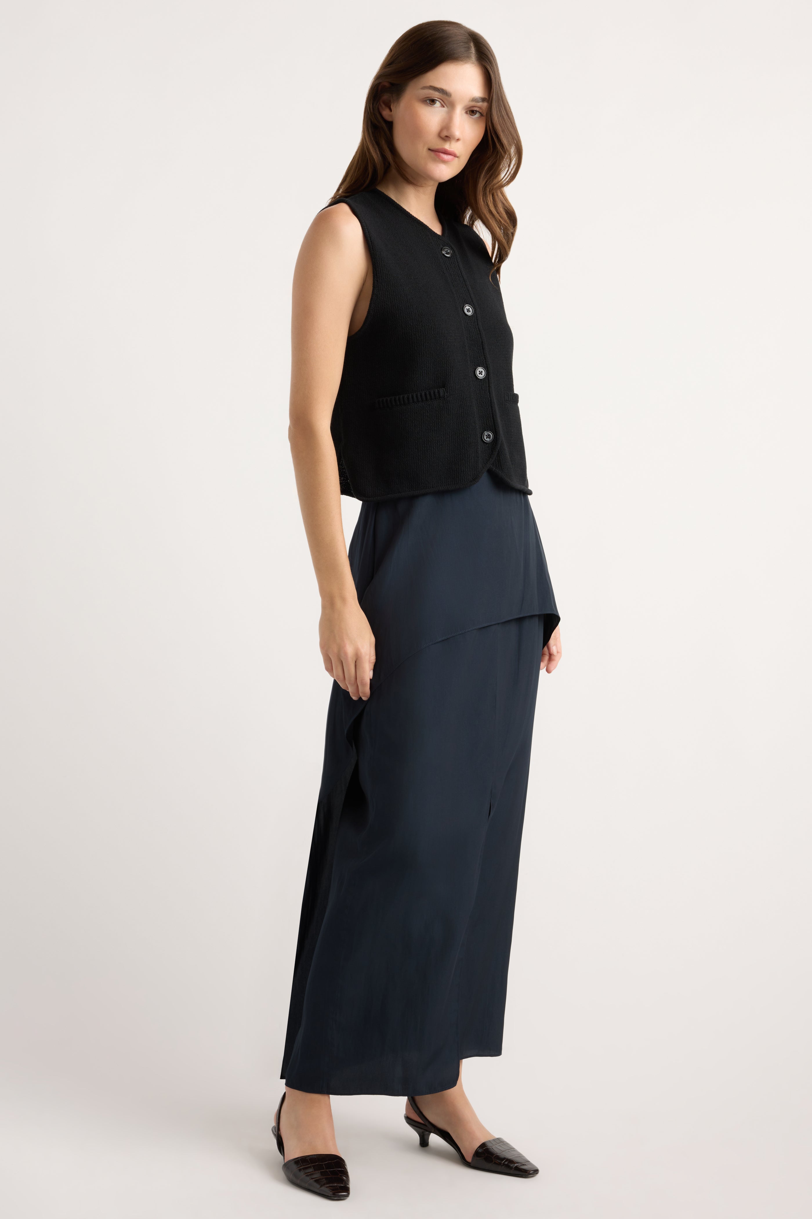 Elaine V-Neck Sweater Vest
