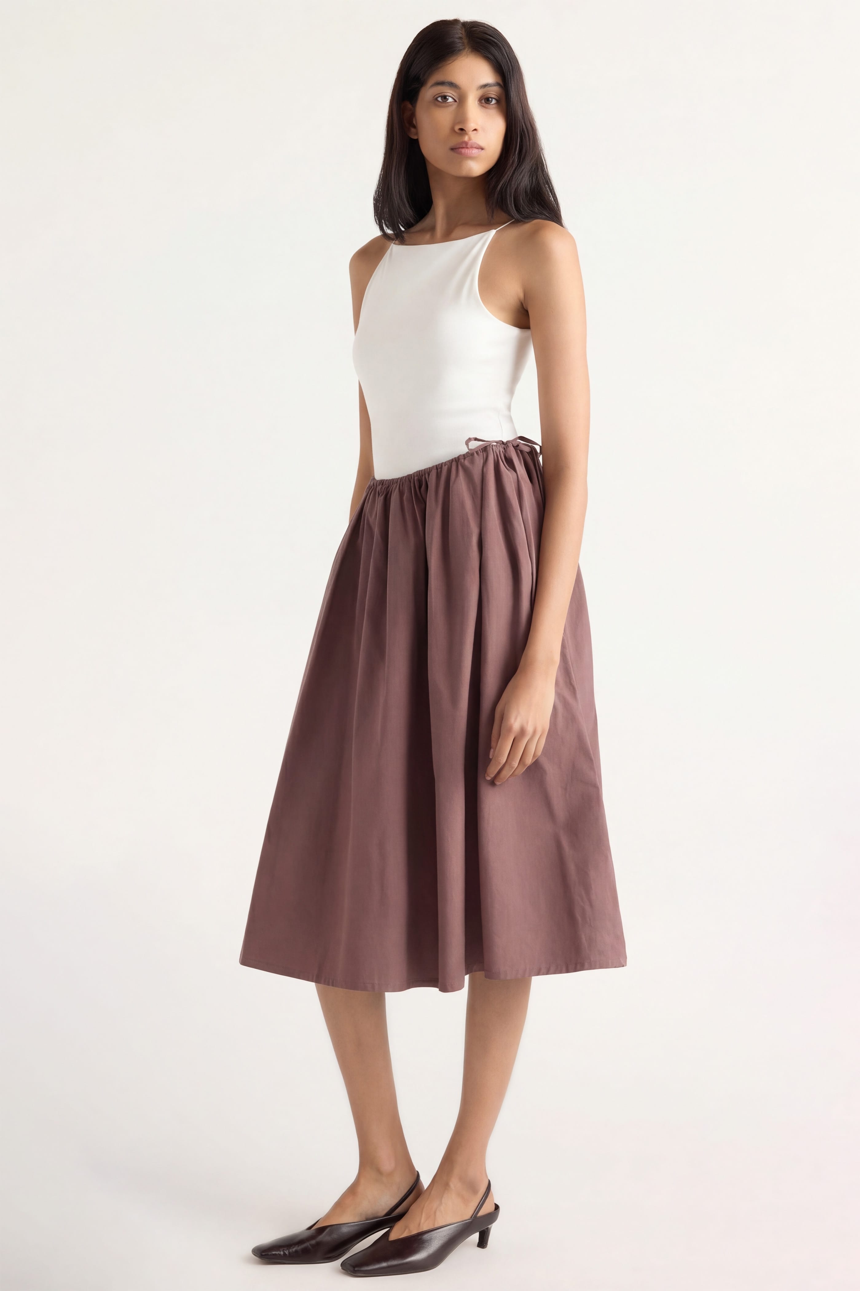 【タグ付き 新品未使用】　ella sleeveless asymmetry T Ella Sleeveless Tank
