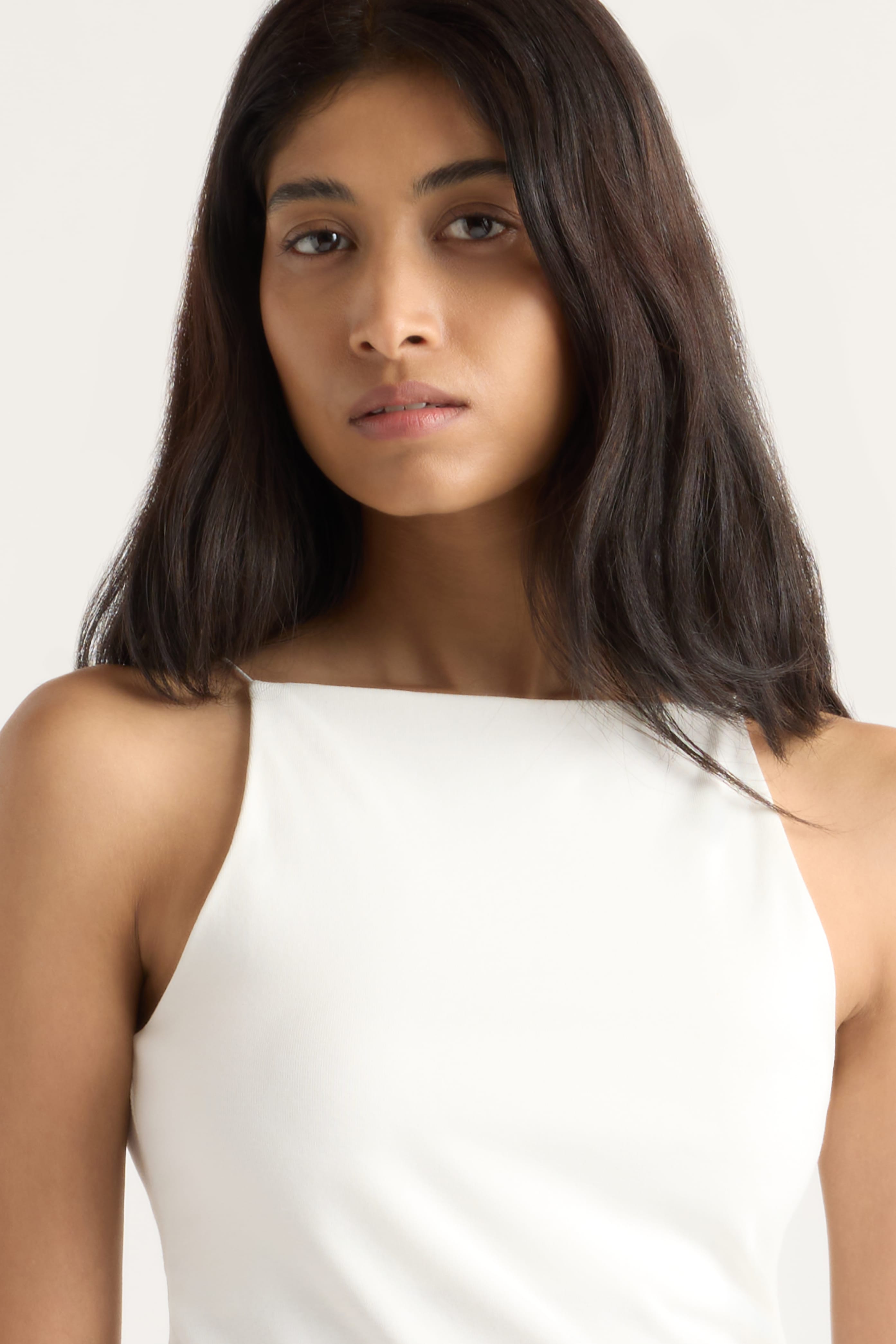 【タグ付き 新品未使用】　ella sleeveless asymmetry T Ella Sleeveless Tank