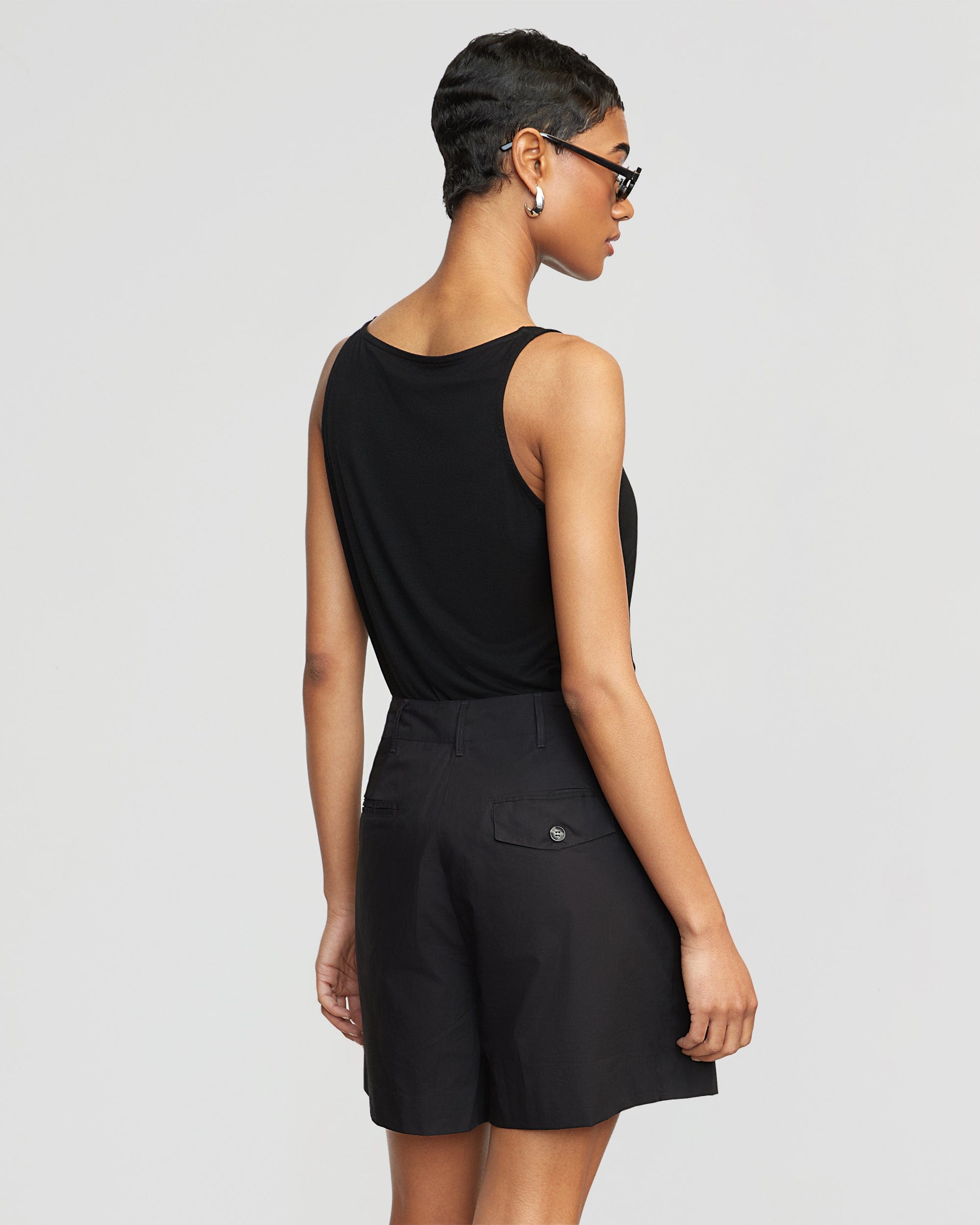お歳暮 2025 Elsa Tank Boat-Neck Sleeveless トップス