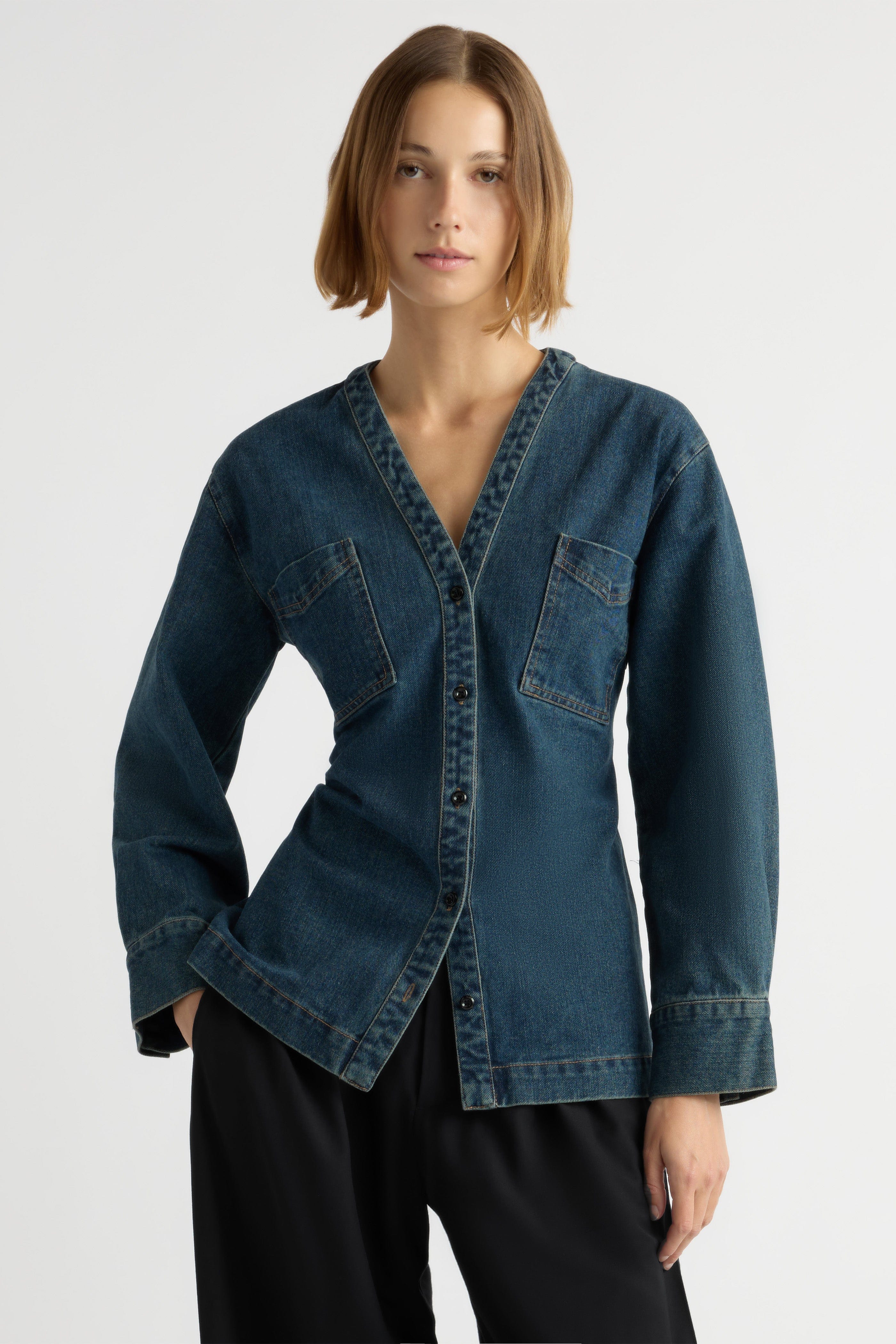 Emmett Denim Jacket at Modern Citizen | Elevated Outerwear