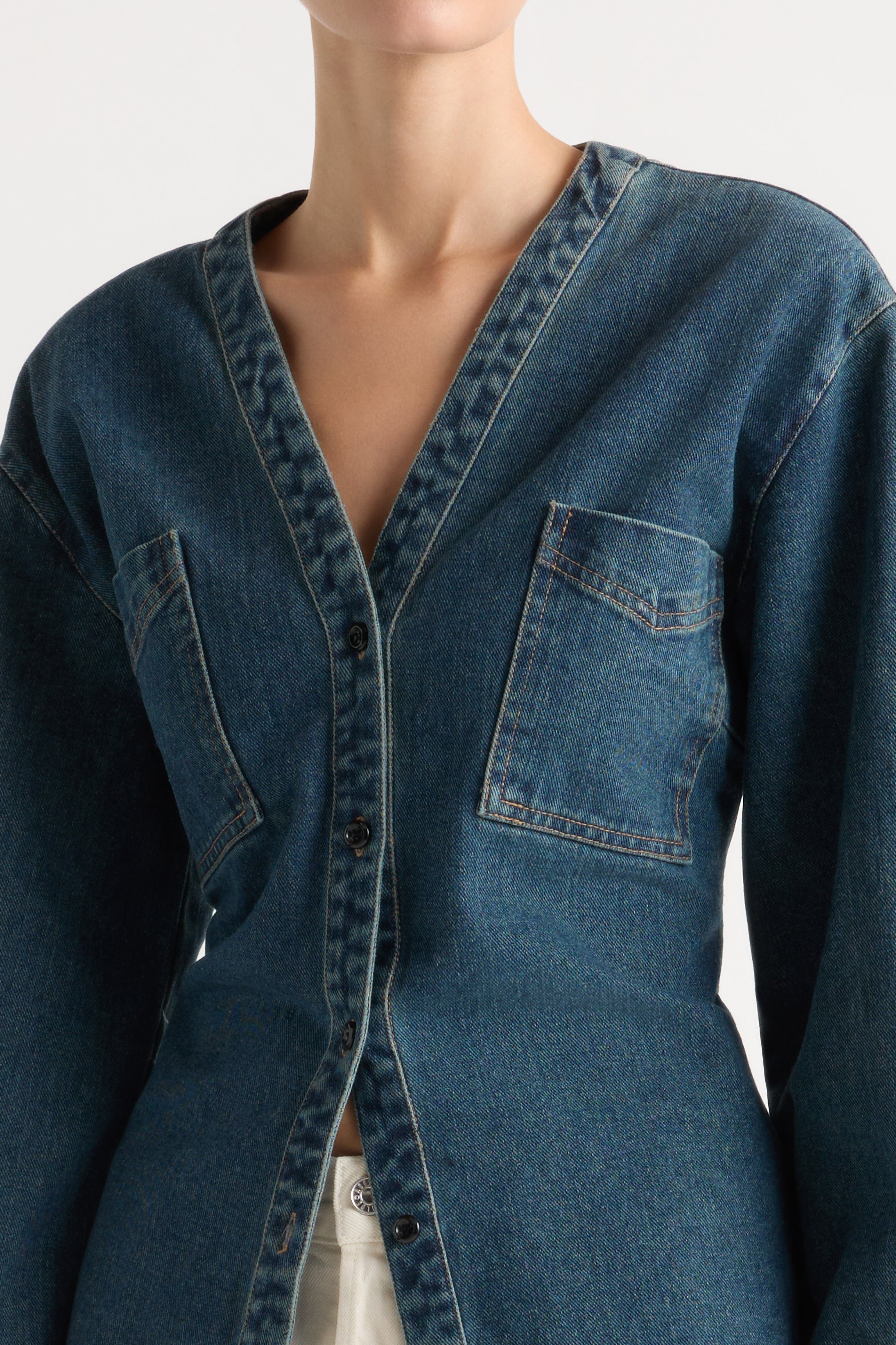 Emmett Denim Jacket at Modern Citizen | Elevated Outerwear