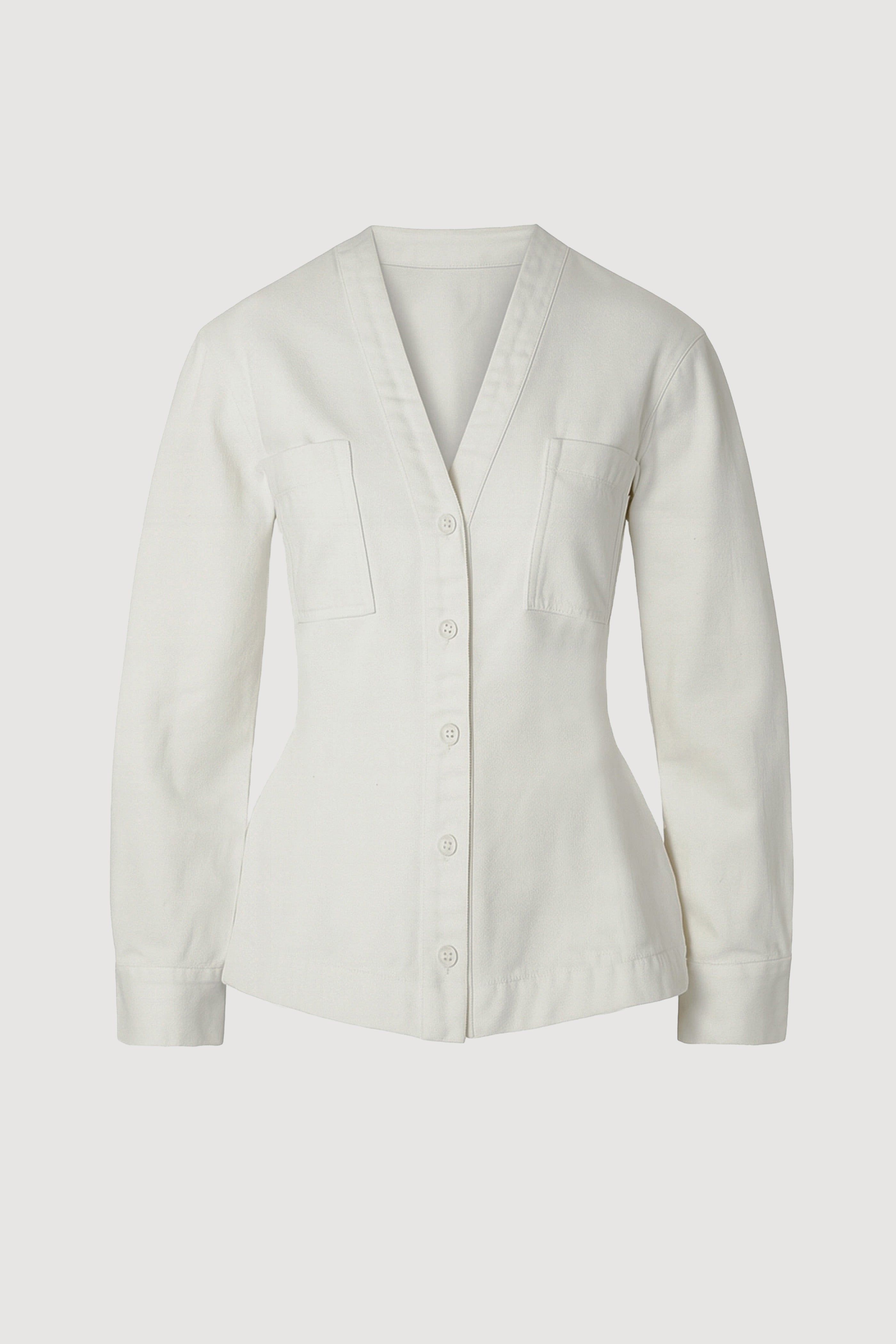 Emmett Cinch-Waist Denim Jacket