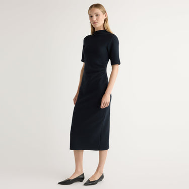 Jess | Evie Ribbed-Knit Jersey Dress in Size Small