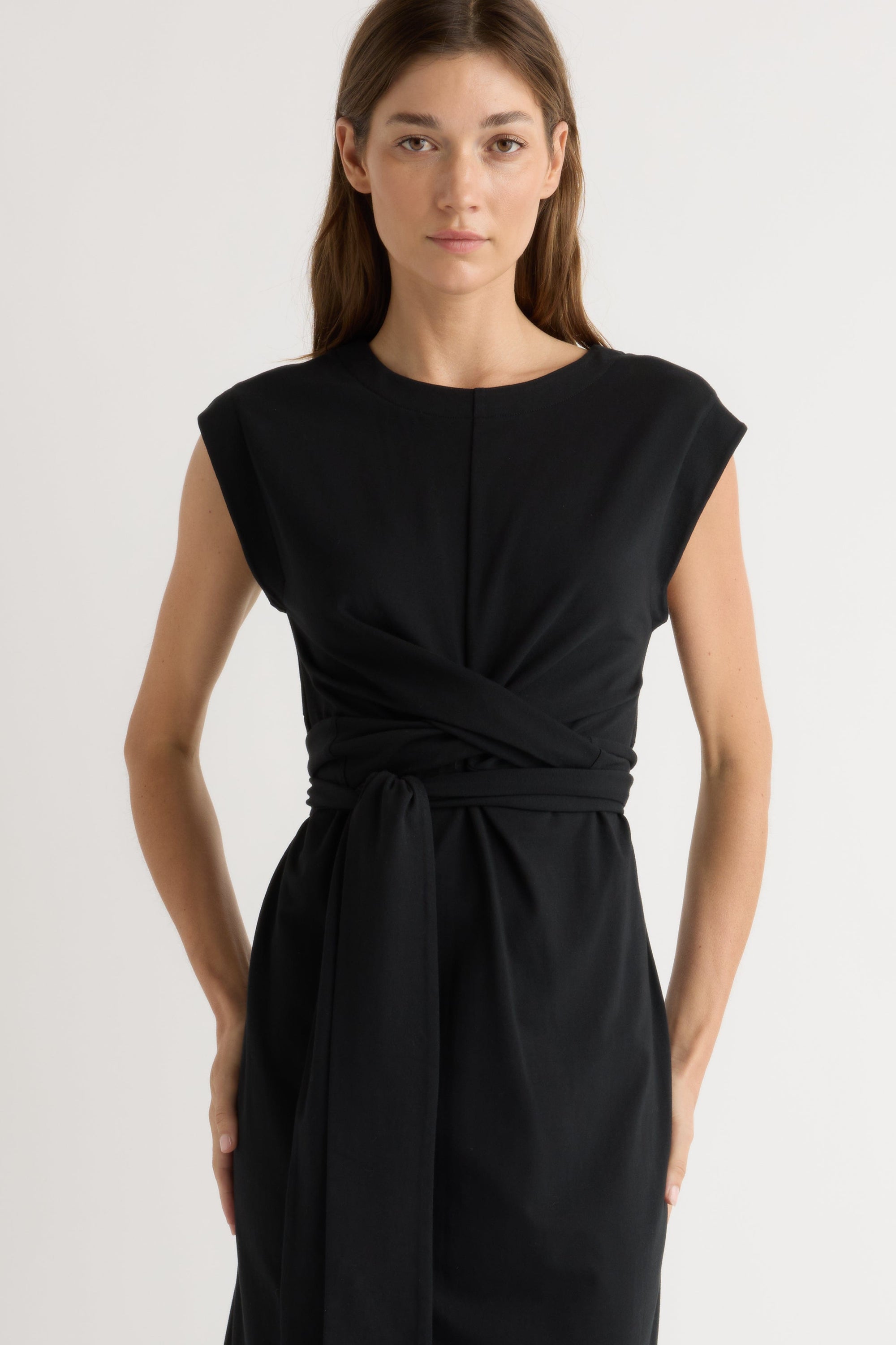 modern renewal eco tie dress Fei Wrap Dress at Modern Citizen
