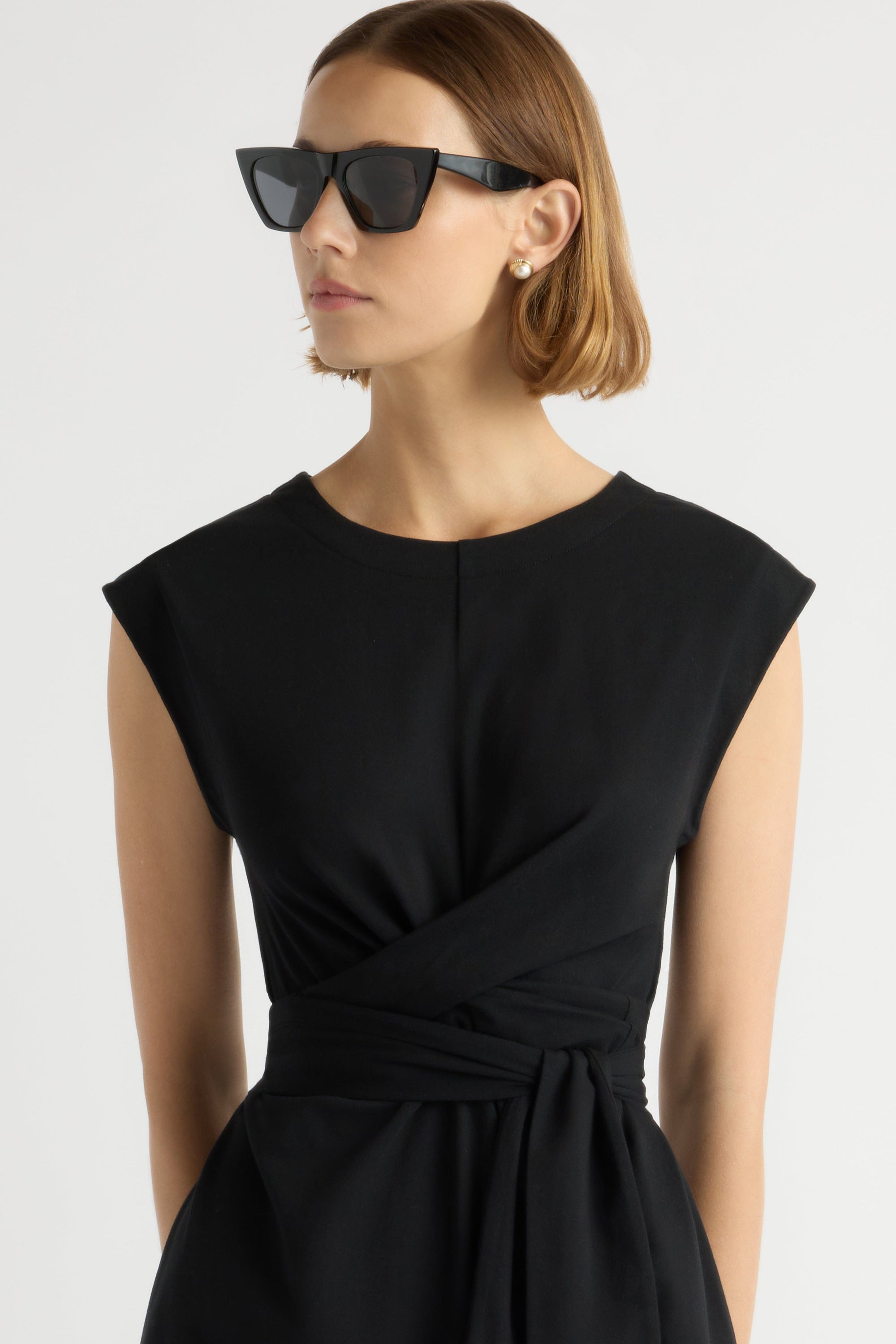 Fei Wrap Dress at Modern Citizen | Organic Cotton Midi Dress Fei Wrap Dress at Modern Citizen | Organic Cotton Midi Dress