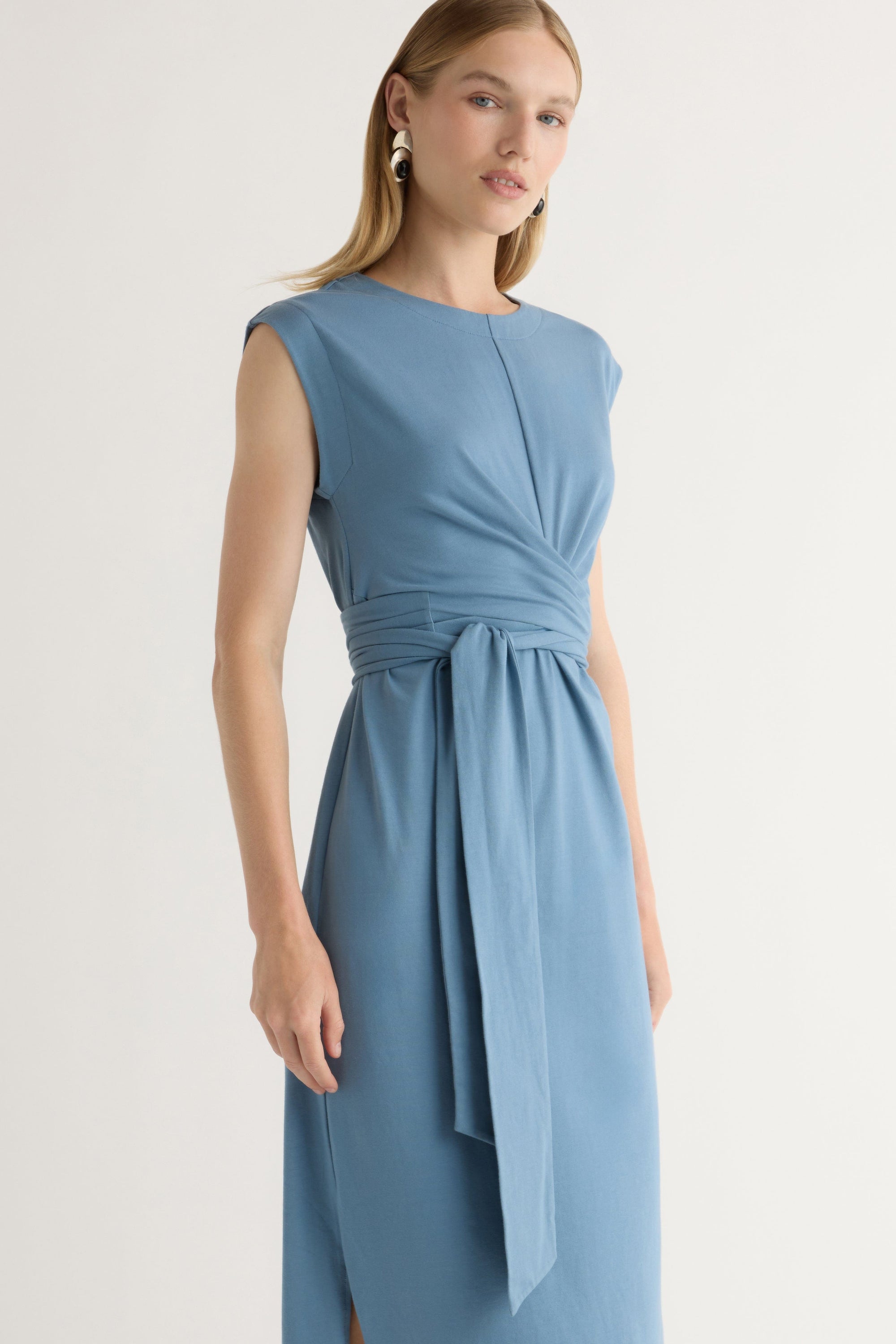 Fei Tie-Front Organic Cotton Dress Fei Tie-Front Organic Cotton Dress