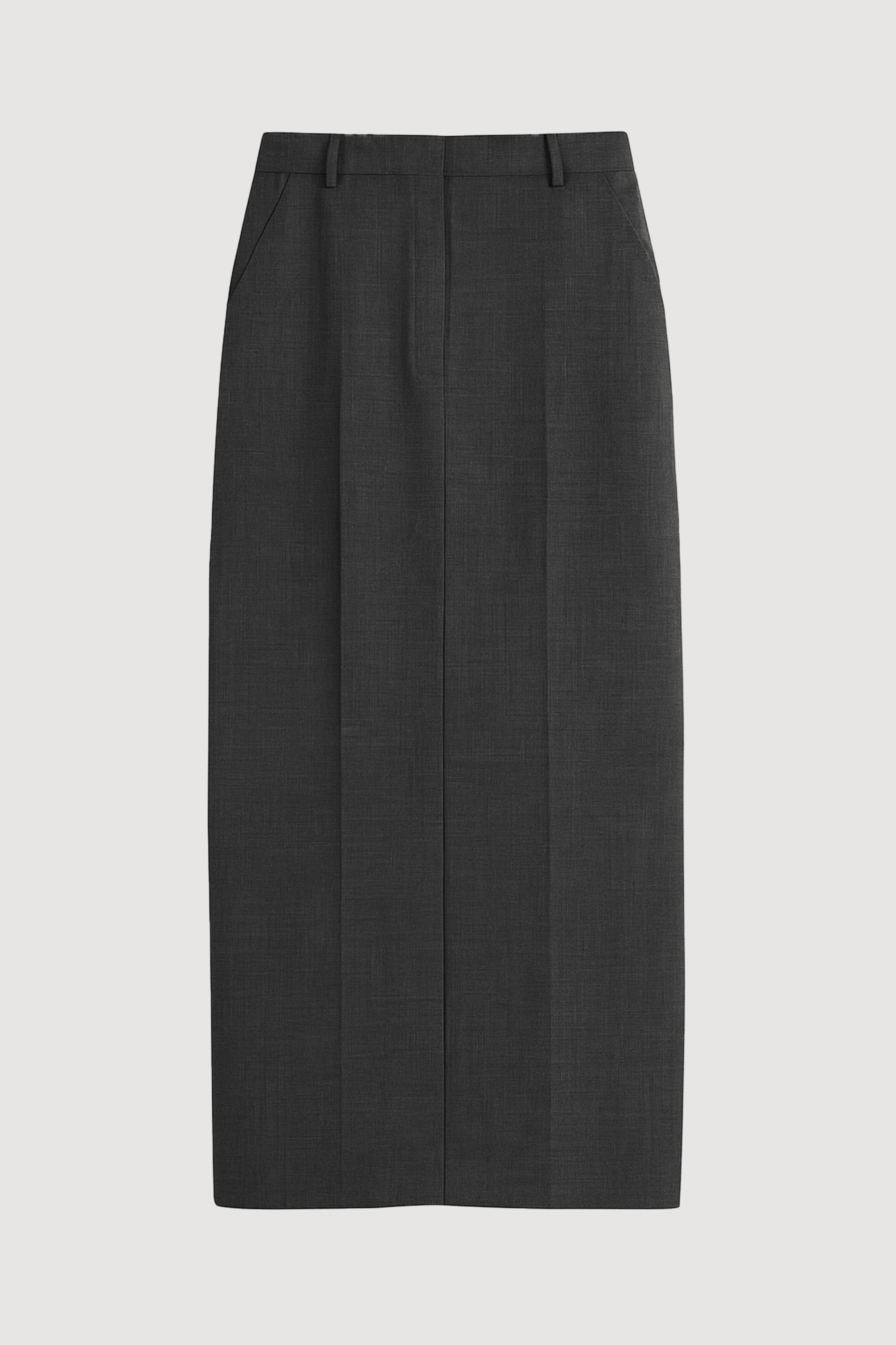 Georgina Wool-Blend Suiting Skirt