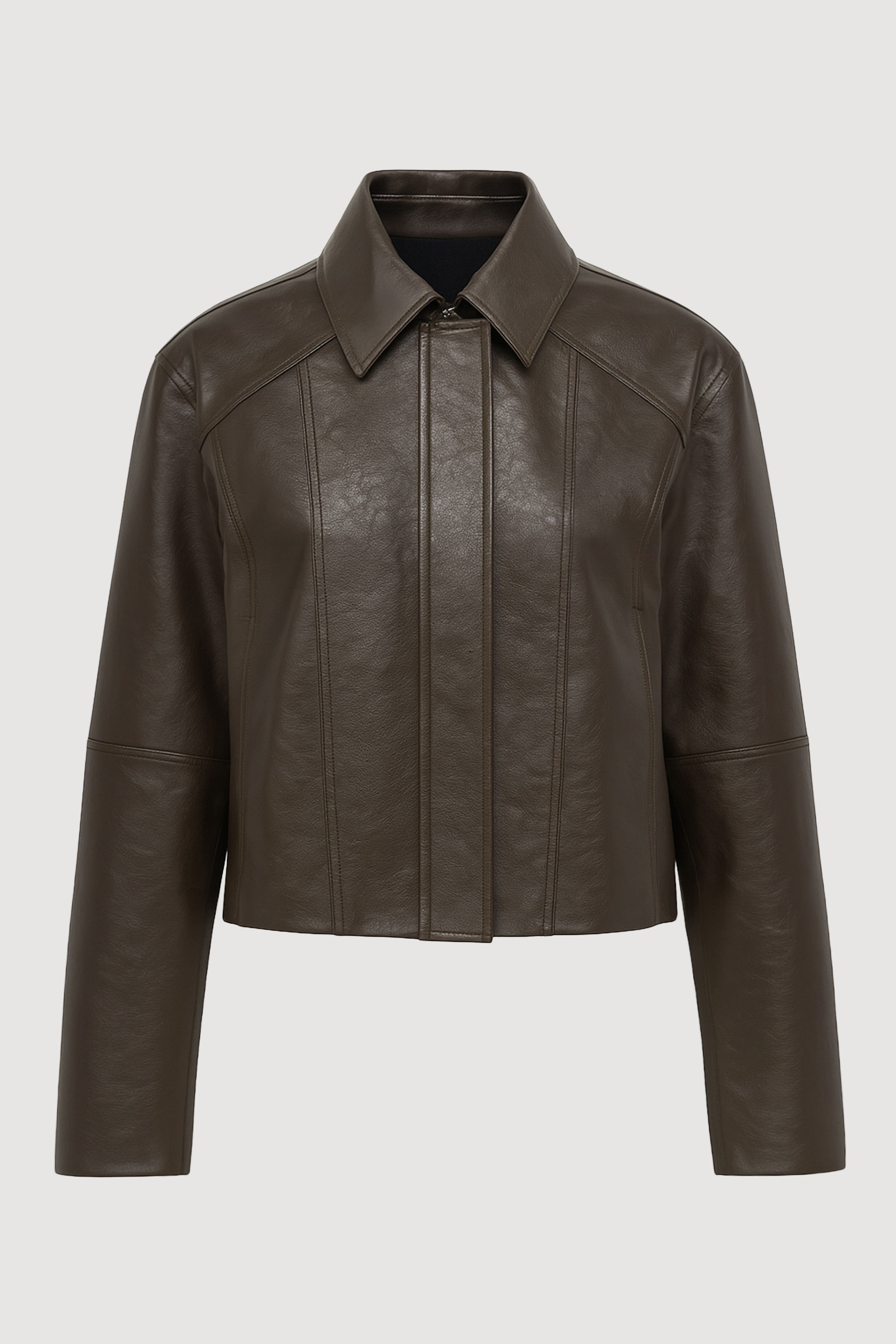 Halle Vegan Leather Jacket