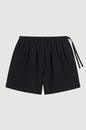 Hayoon Side-Tie Gingham Short